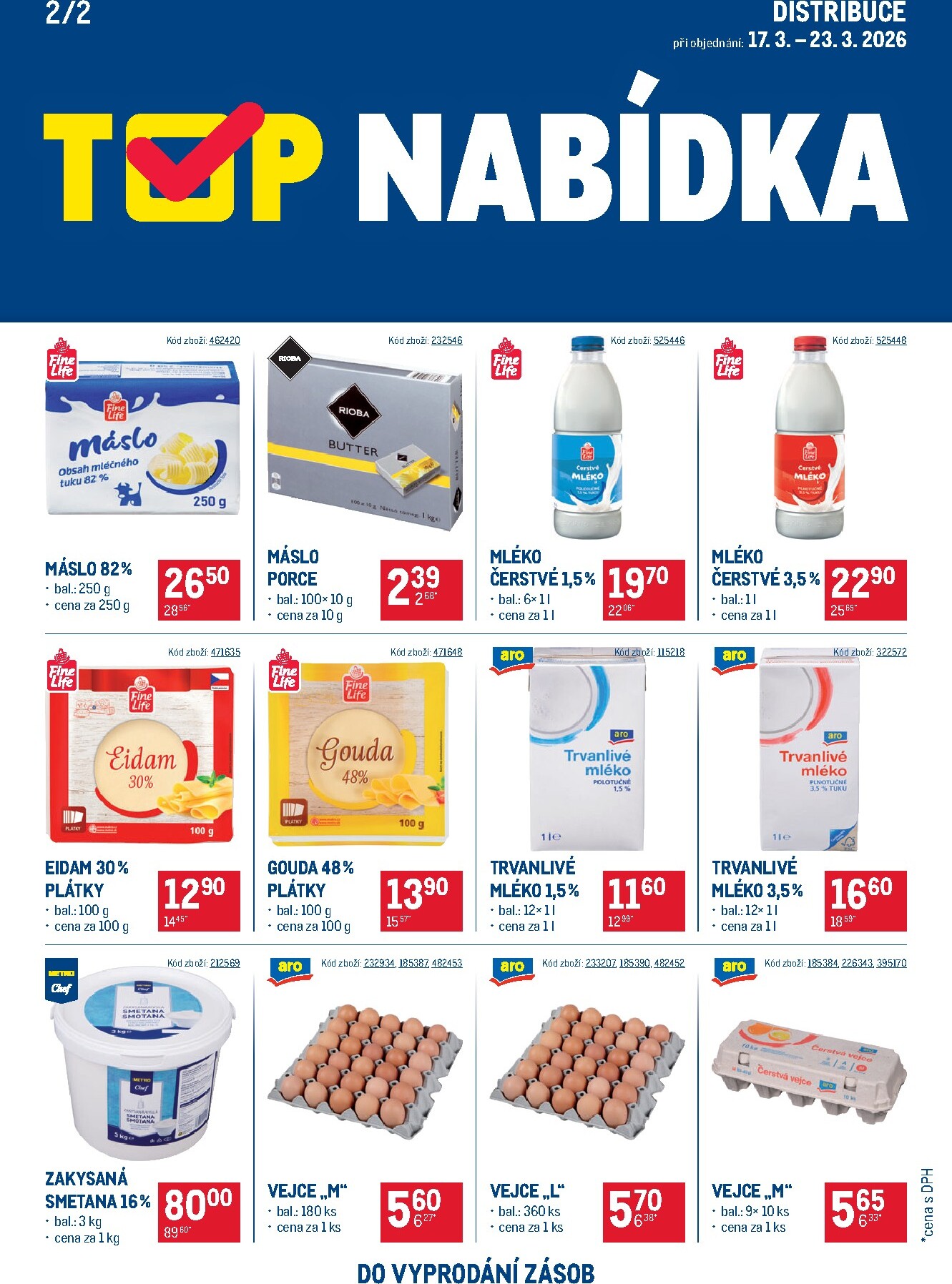 makro - Makro - TOP mléčné výrobky leták platný od úterý 10.03.2026 do pondělí 23.03.2026 - page: 2