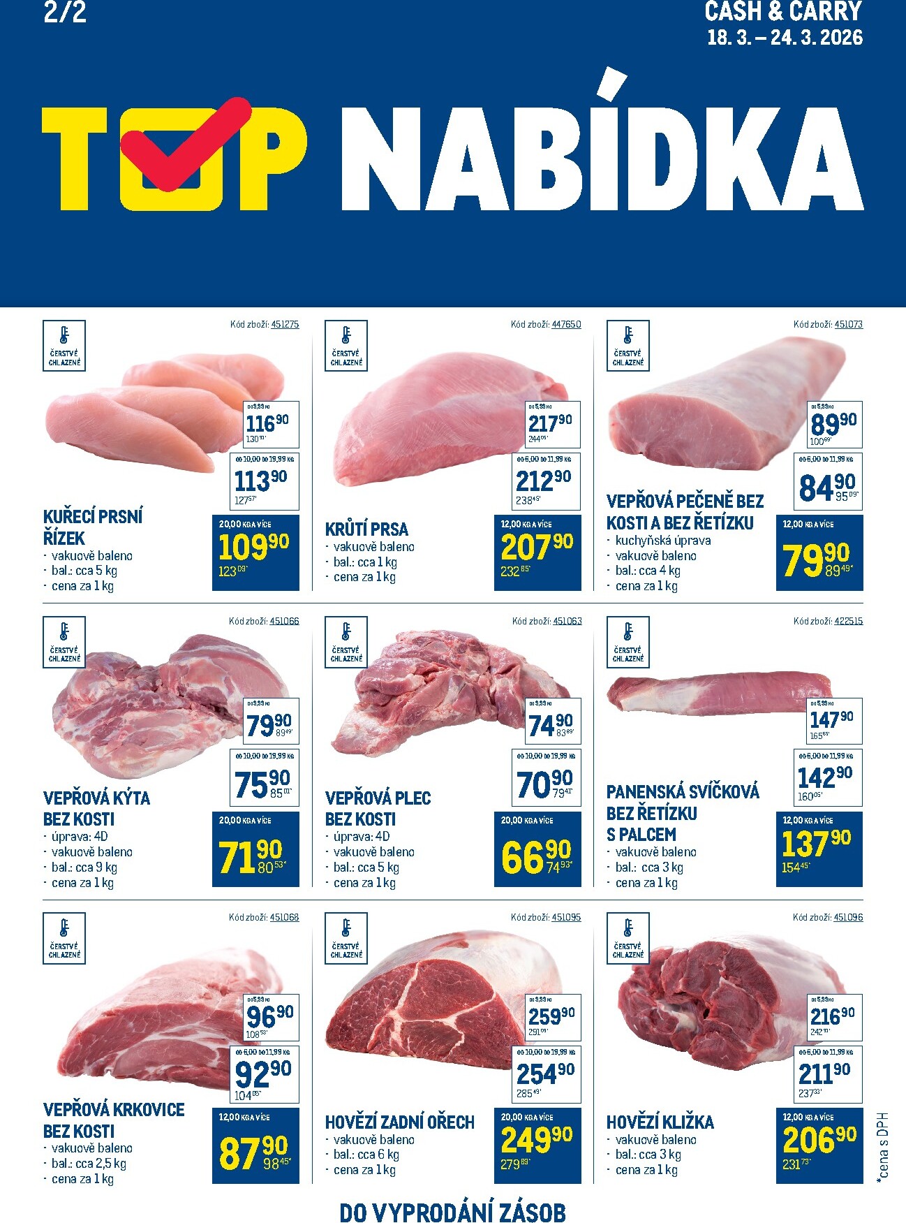 makro - Makro - TOP maso leták platný od středy 18.03.2026 do úterý 24.03.2026 - page: 2