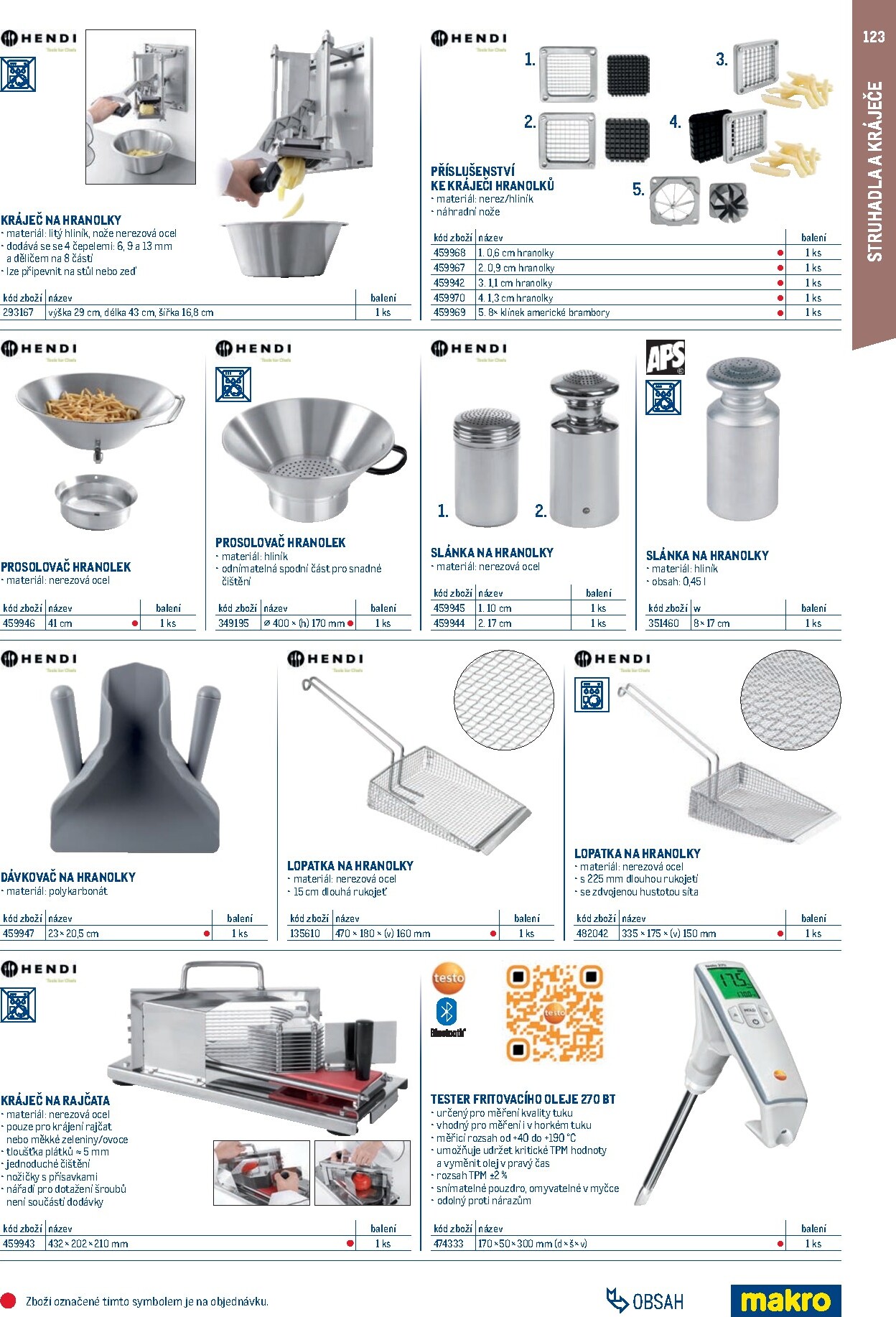 makro - Makro - Gastro vybavení a zařízení leták platný od neděle 01.02.2026 do neděle 31.01.2027 - page: 123