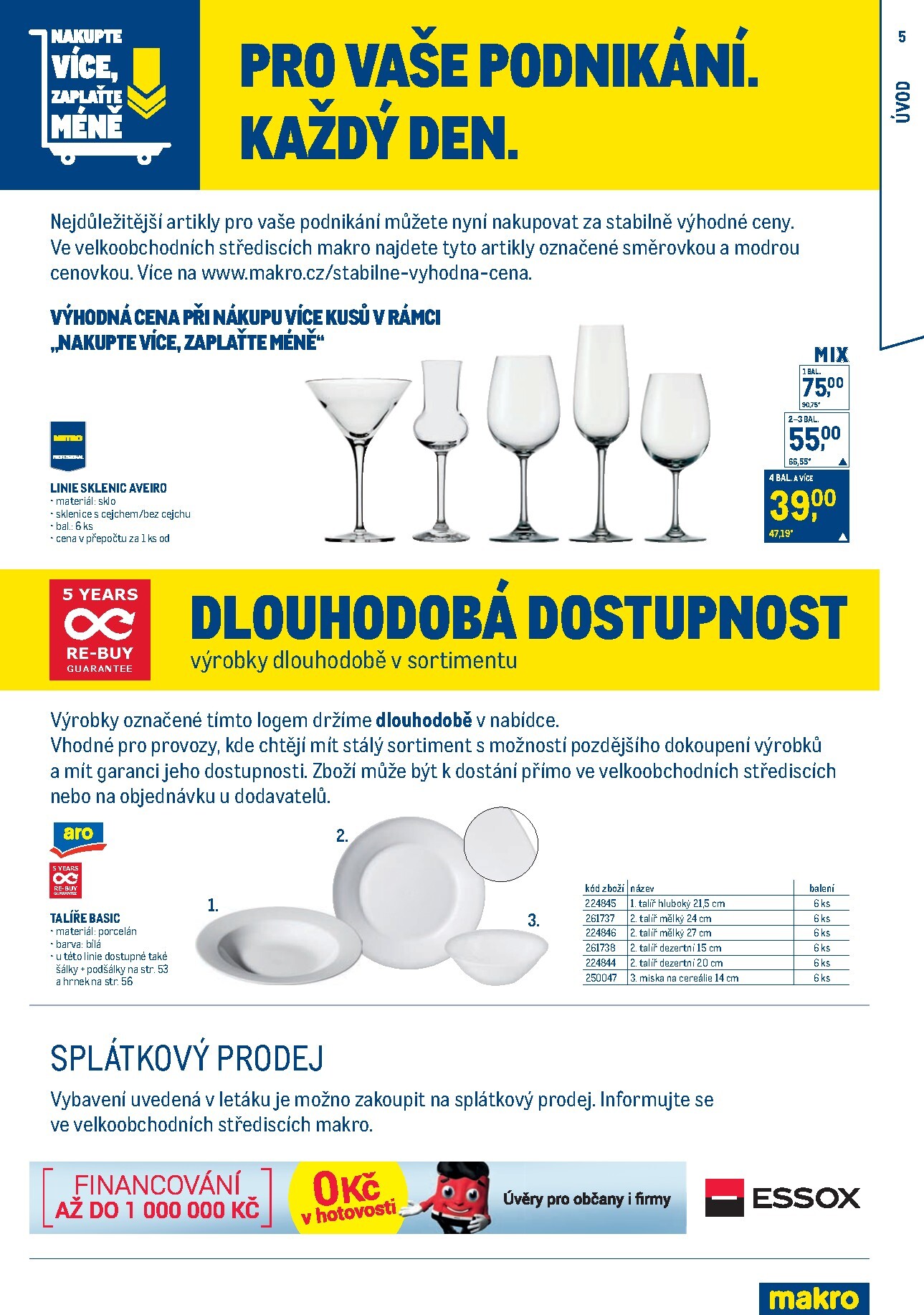 makro - Makro - Gastro vybavení a zařízení leták platný od neděle 01.02.2026 do neděle 31.01.2027 - page: 5