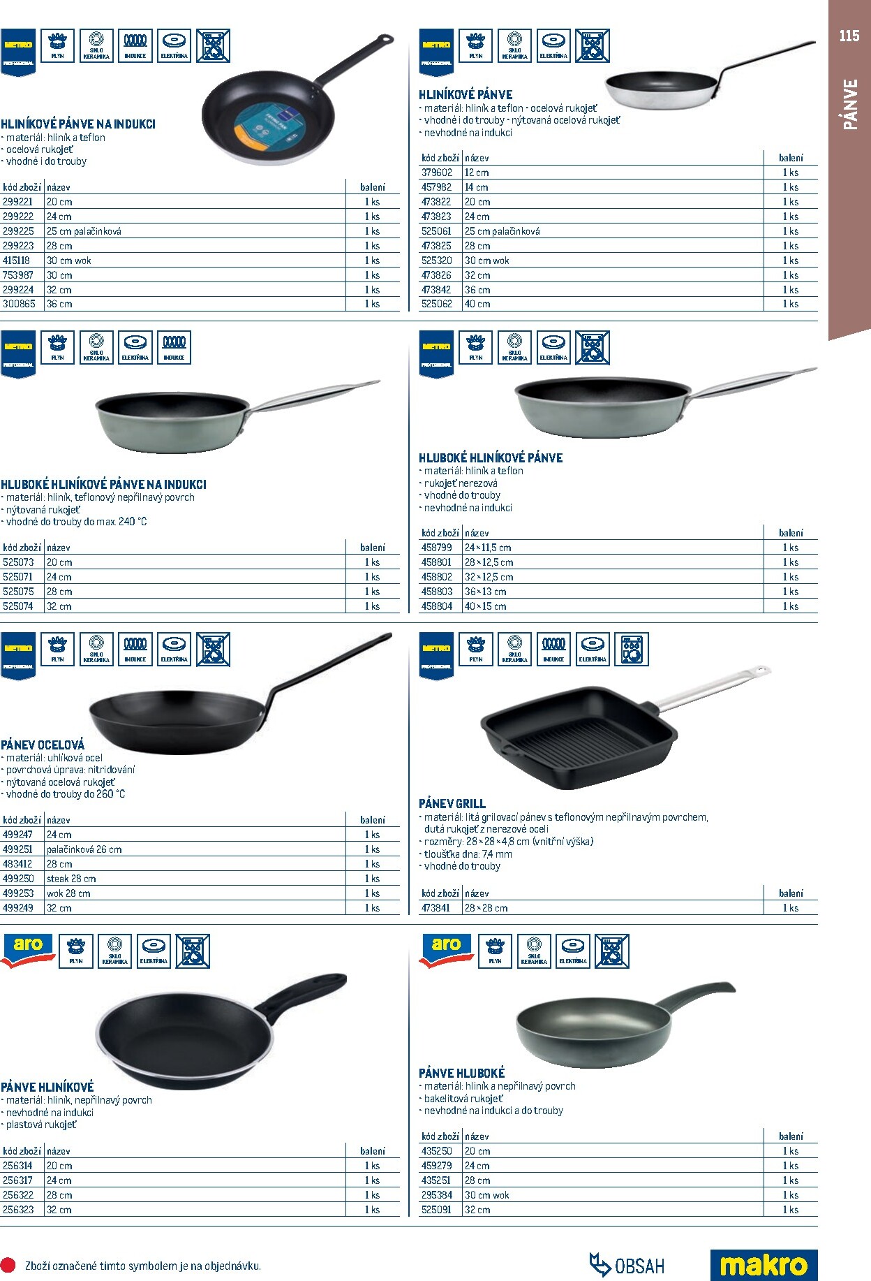 makro - Makro - Gastro vybavení a zařízení leták platný od neděle 01.02.2026 do neděle 31.01.2027 - page: 115