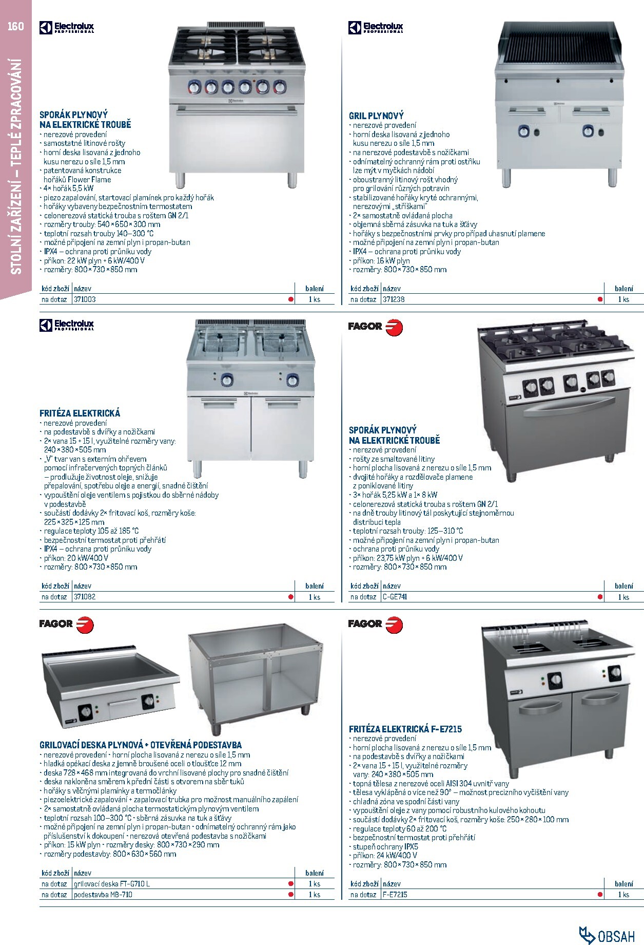 makro - Makro - Gastro vybavení a zařízení leták platný od neděle 01.02.2026 do neděle 31.01.2027 - page: 160