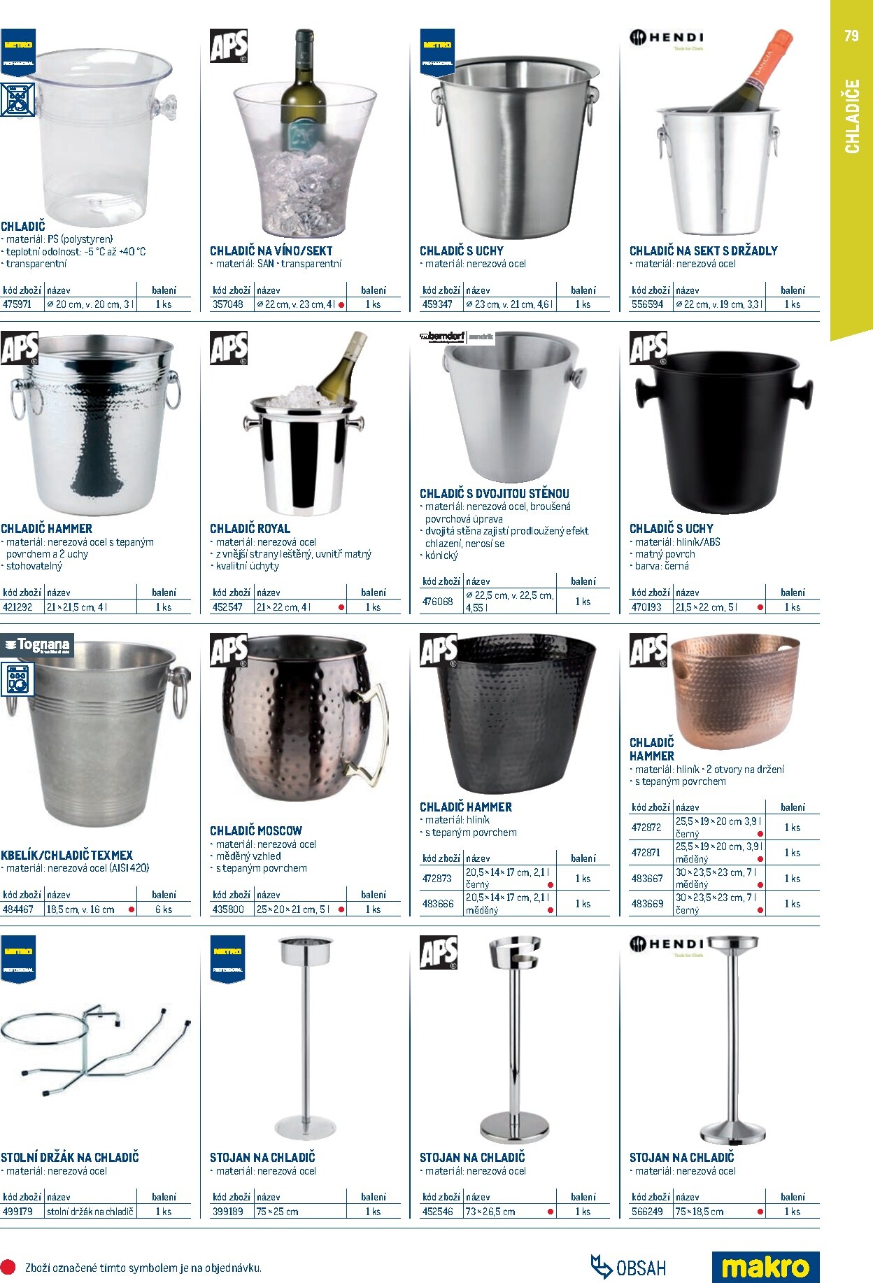 makro - Makro - Gastro vybavení a zařízení leták platný od neděle 01.02.2026 do neděle 31.01.2027 - page: 79