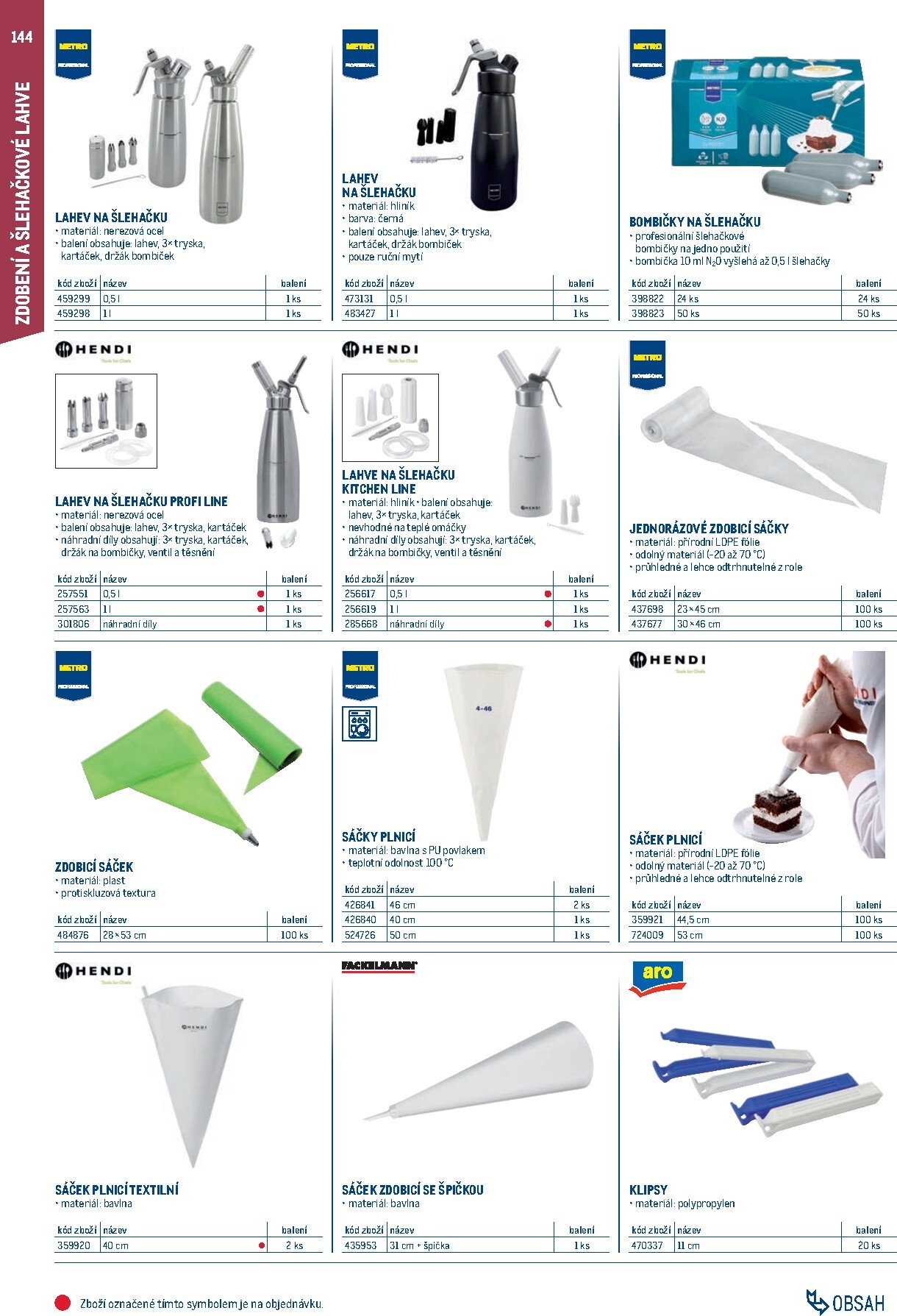 makro - Makro - Gastro vybavení a zařízení leták platný od neděle 01.02.2026 do neděle 31.01.2027 - page: 144