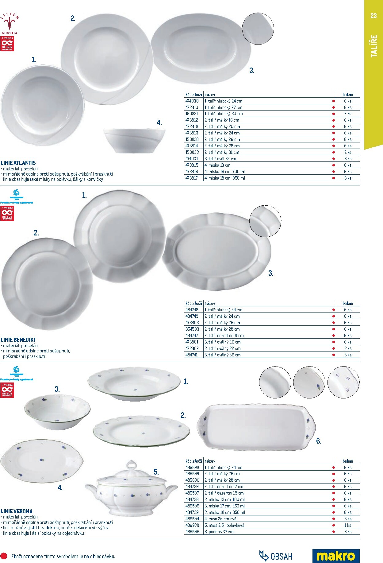 makro - Makro - Gastro vybavení a zařízení leták platný od neděle 01.02.2026 do neděle 31.01.2027 - page: 23