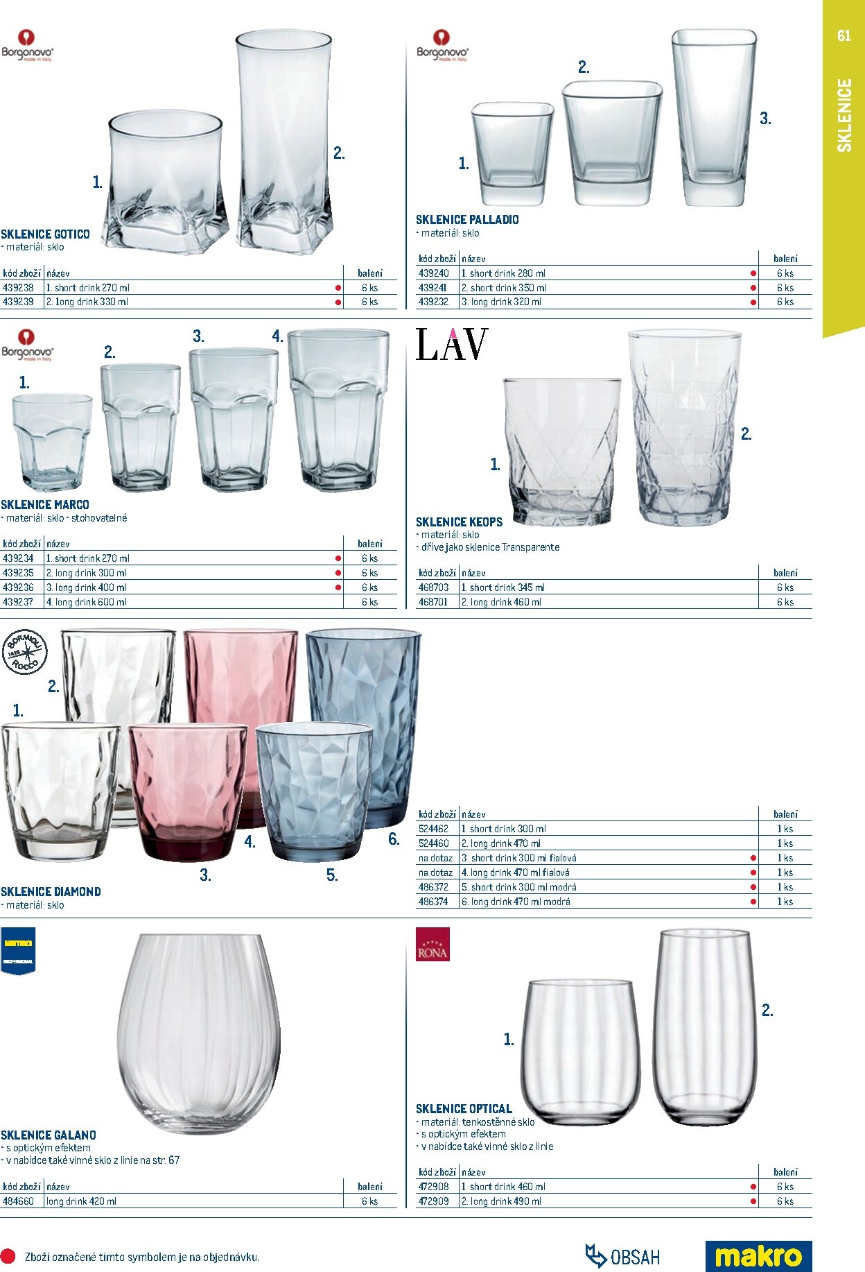 makro - Makro - Gastro vybavení a zařízení leták platný od neděle 01.02.2026 do neděle 31.01.2027 - page: 61