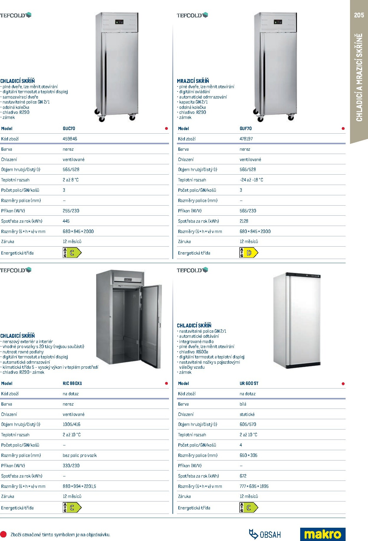 makro - Makro - Gastro vybavení a zařízení leták platný od neděle 01.02.2026 do neděle 31.01.2027 - page: 205
