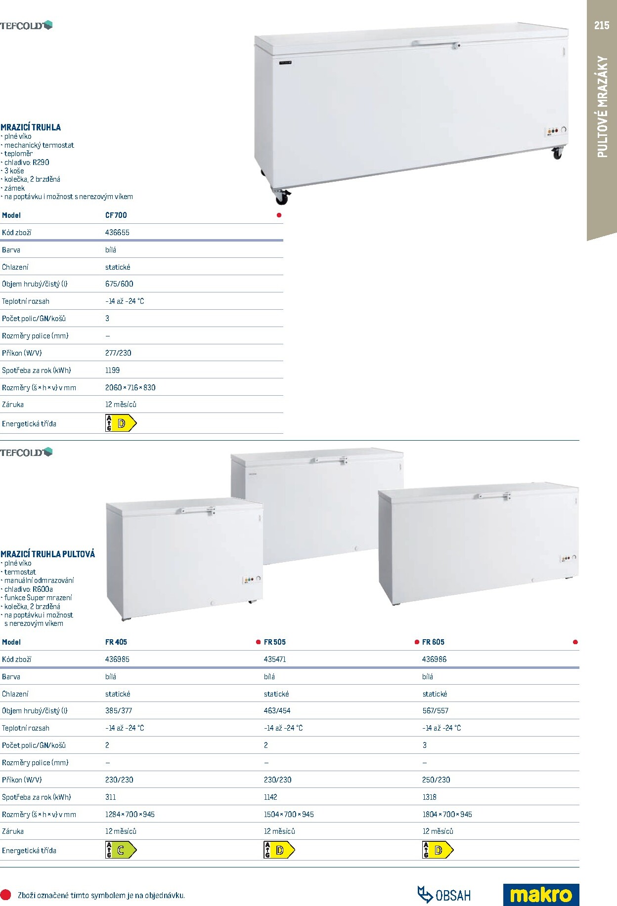 makro - Makro - Gastro vybavení a zařízení leták platný od neděle 01.02.2026 do neděle 31.01.2027 - page: 215