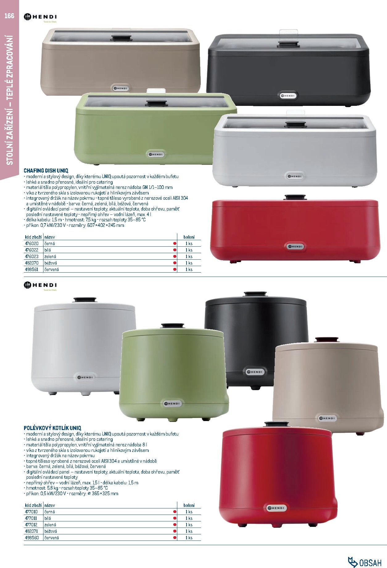 makro - Makro - Gastro vybavení a zařízení leták platný od neděle 01.02.2026 do neděle 31.01.2027 - page: 166