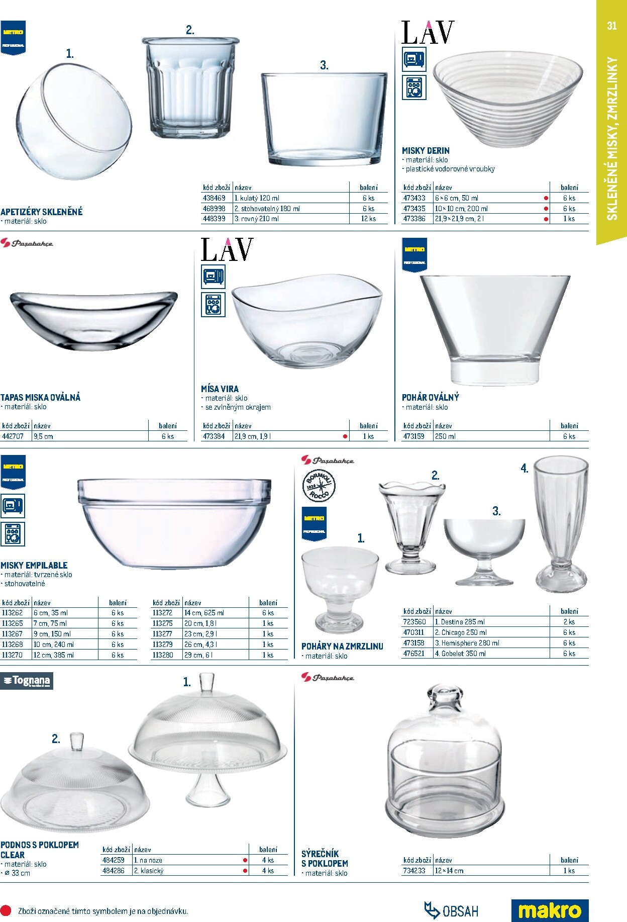 makro - Makro - Gastro vybavení a zařízení leták platný od neděle 01.02.2026 do neděle 31.01.2027 - page: 31