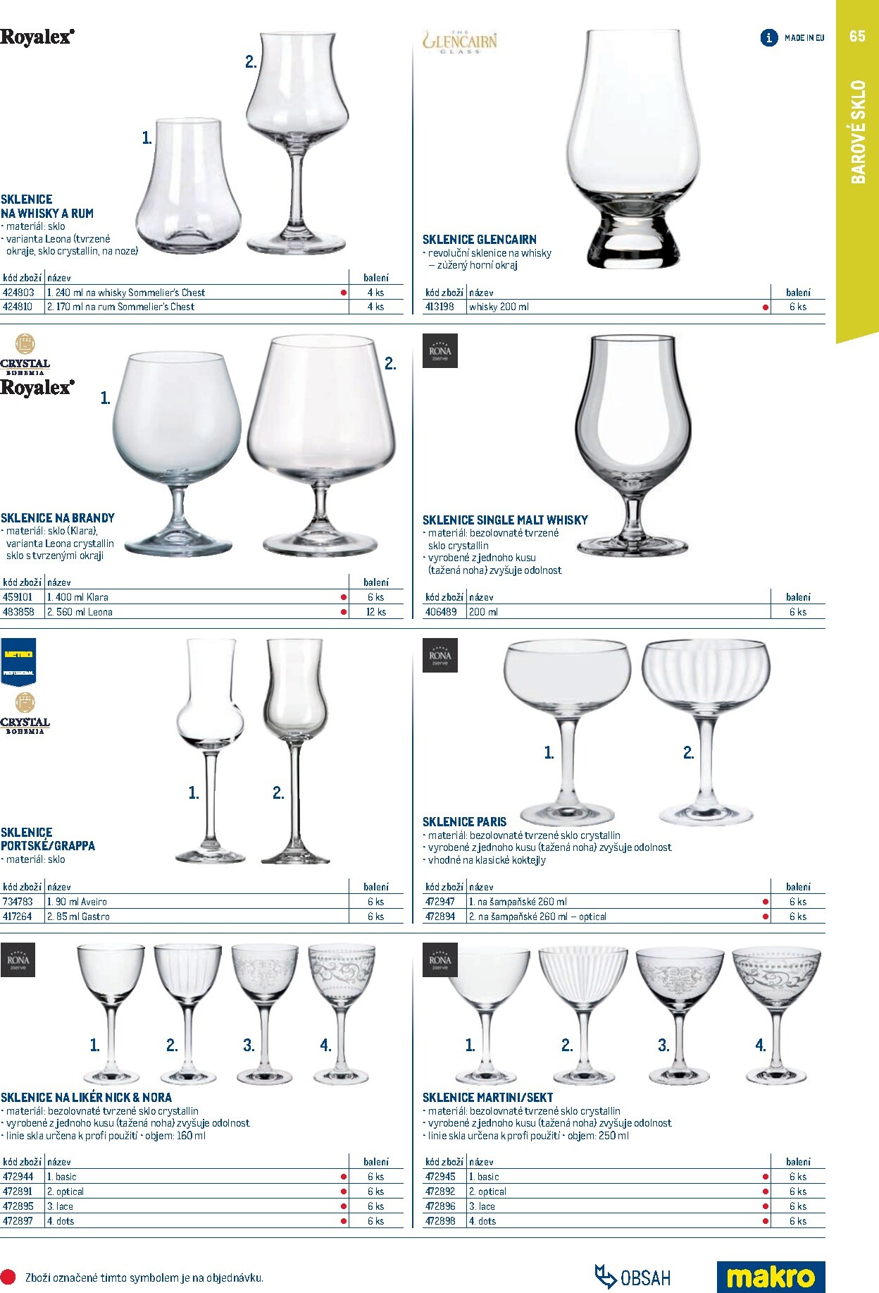 makro - Makro - Gastro vybavení a zařízení leták platný od neděle 01.02.2026 do neděle 31.01.2027 - page: 65