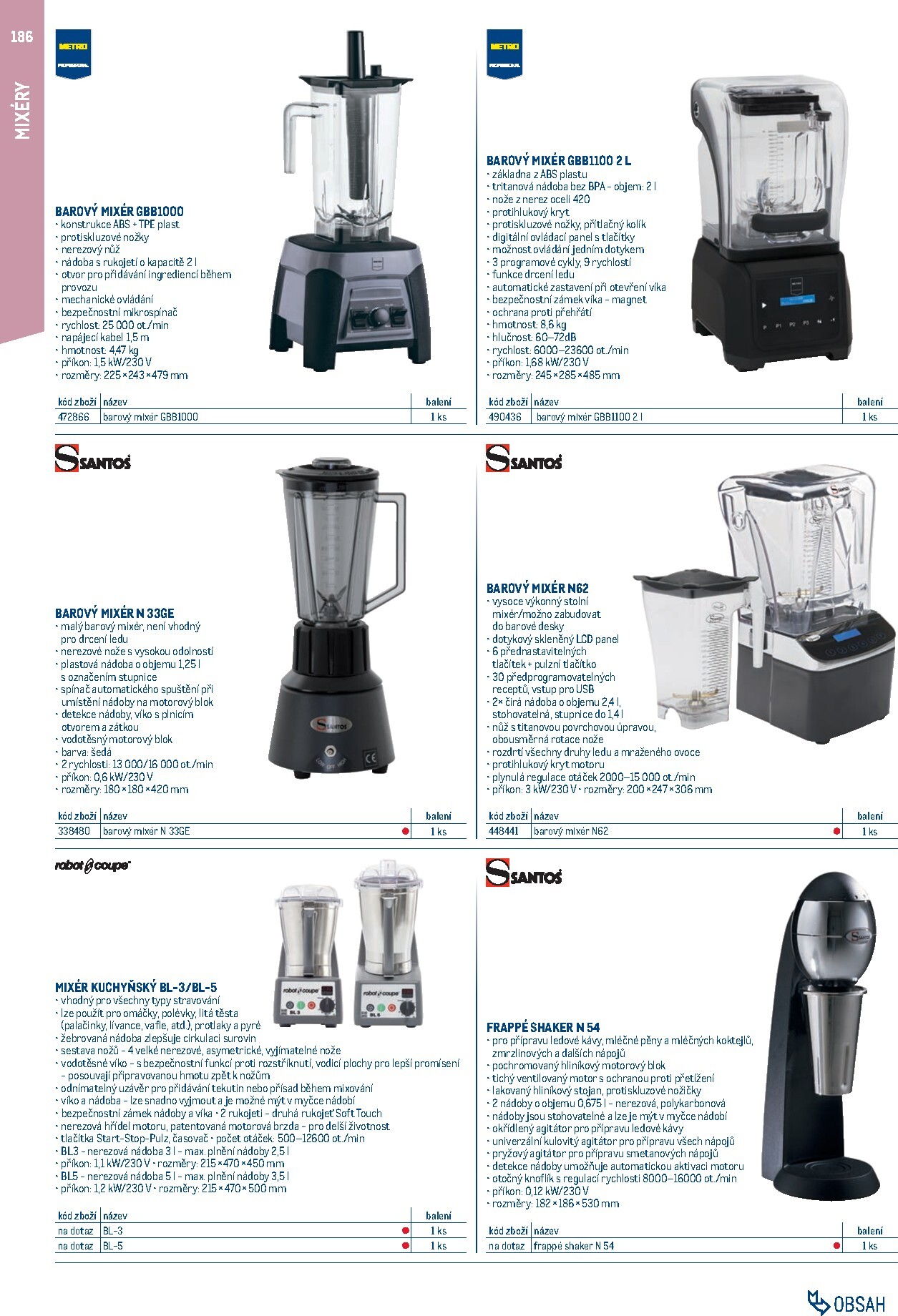 makro - Makro - Gastro vybavení a zařízení leták platný od neděle 01.02.2026 do neděle 31.01.2027 - page: 186