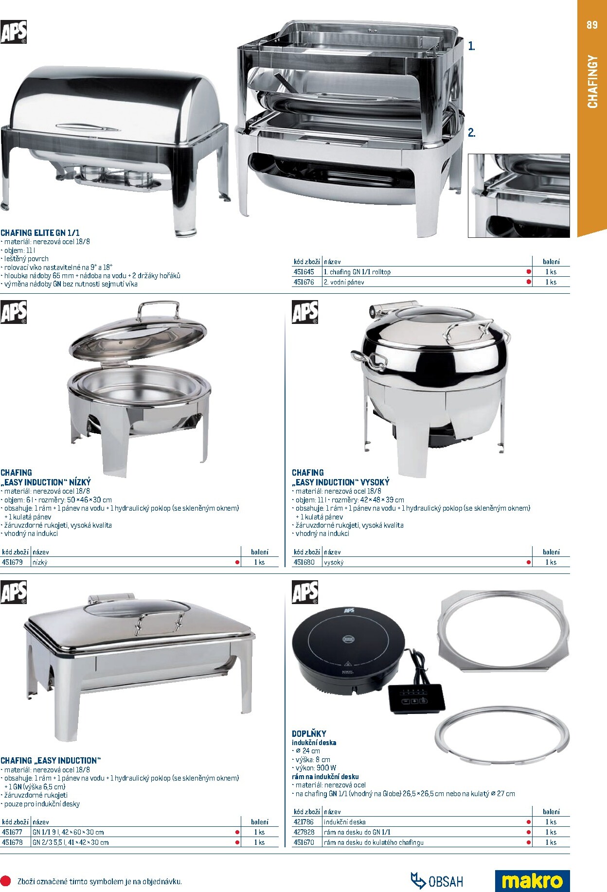 makro - Makro - Gastro vybavení a zařízení leták platný od neděle 01.02.2026 do neděle 31.01.2027 - page: 89