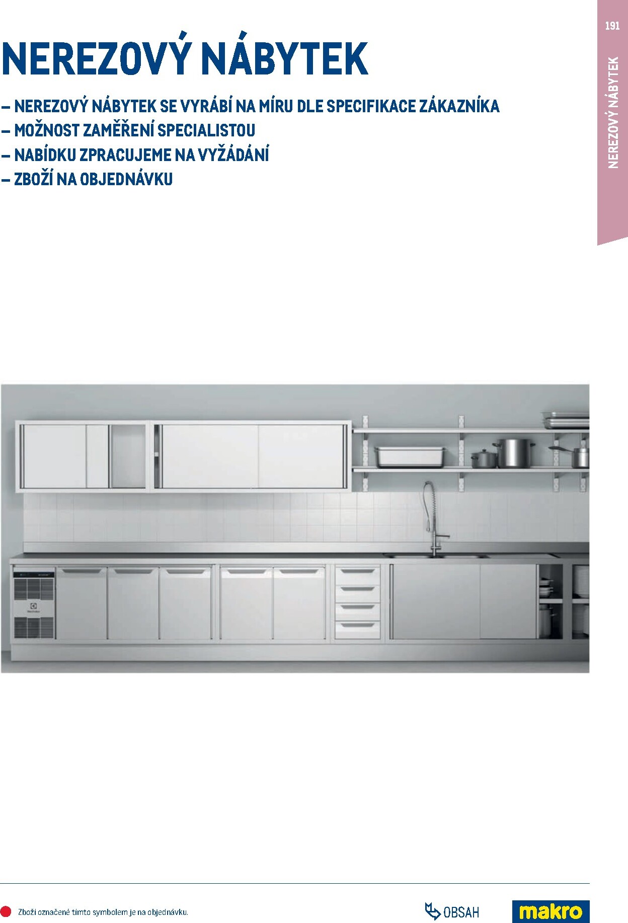 makro - Makro - Gastro vybavení a zařízení leták platný od neděle 01.02.2026 do neděle 31.01.2027 - page: 191