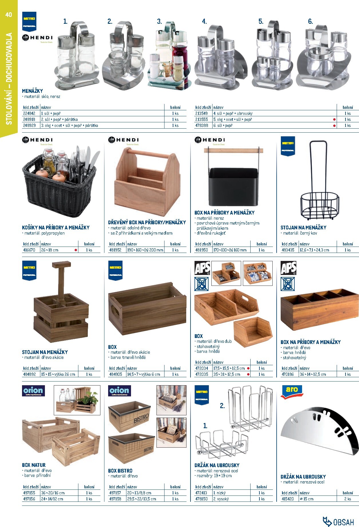 makro - Makro - Gastro vybavení a zařízení leták platný od neděle 01.02.2026 do neděle 31.01.2027 - page: 40