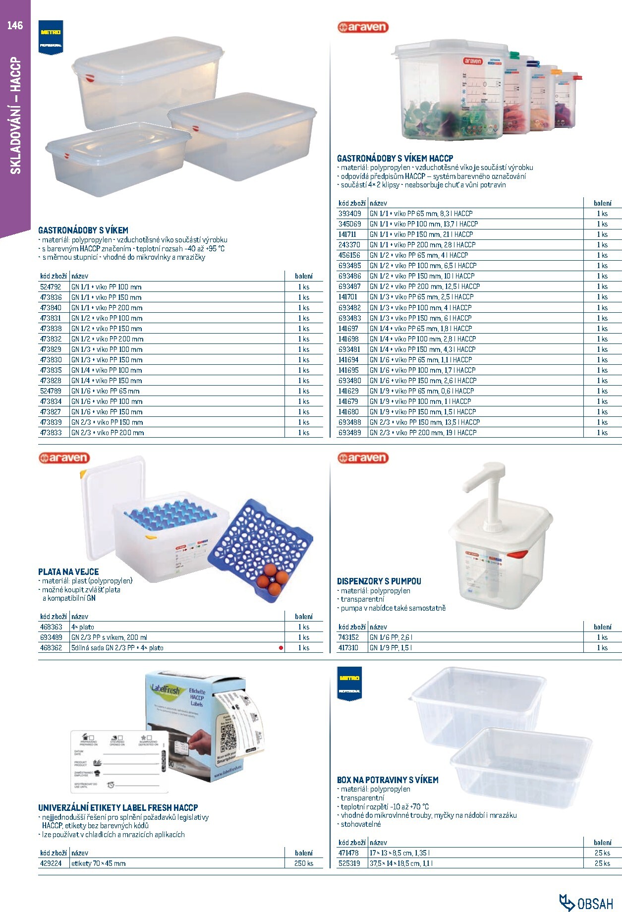 makro - Makro - Gastro vybavení a zařízení leták platný od neděle 01.02.2026 do neděle 31.01.2027 - page: 146