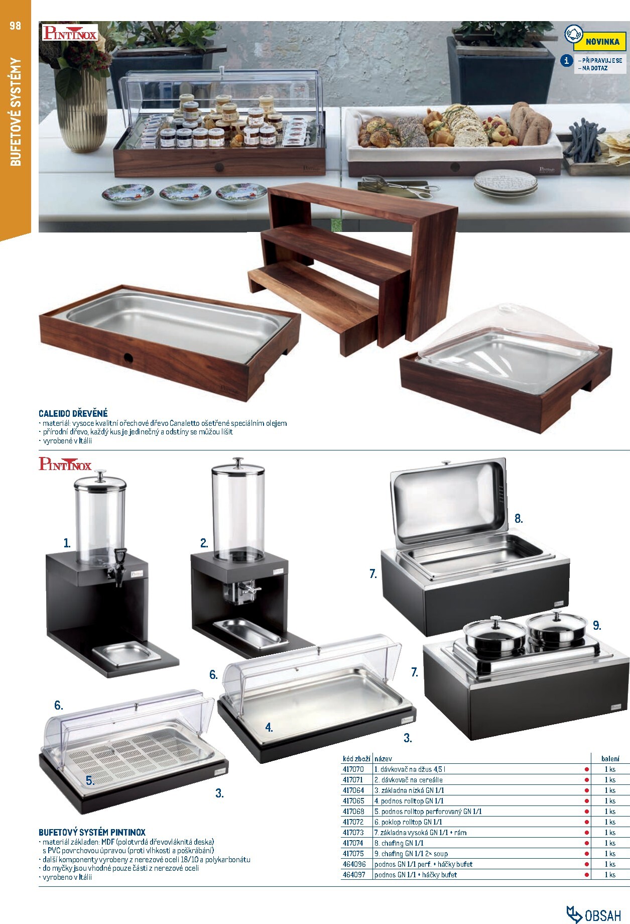 makro - Makro - Gastro vybavení a zařízení leták platný od neděle 01.02.2026 do neděle 31.01.2027 - page: 98