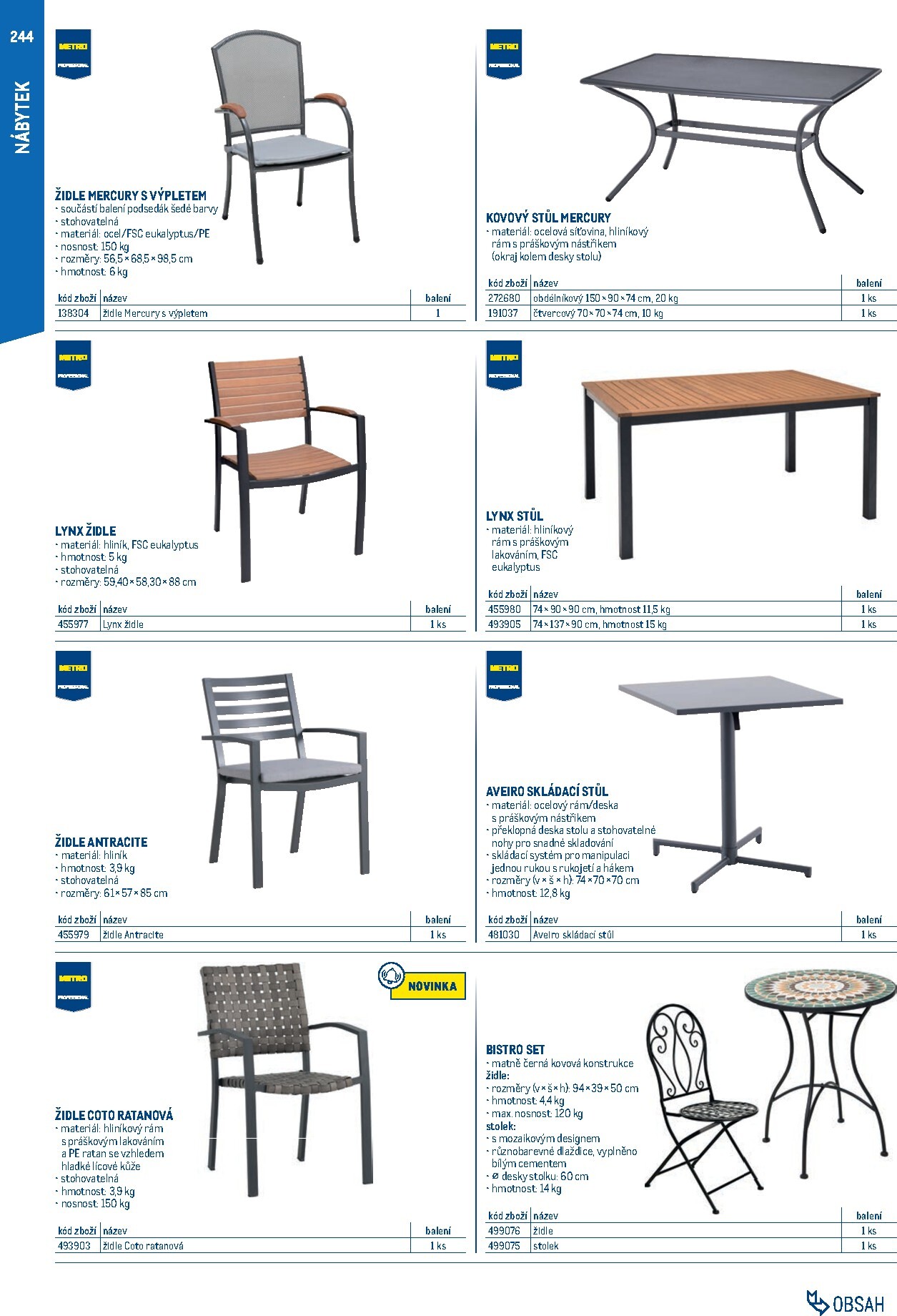 makro - Makro - Gastro vybavení a zařízení leták platný od neděle 01.02.2026 do neděle 31.01.2027 - page: 244