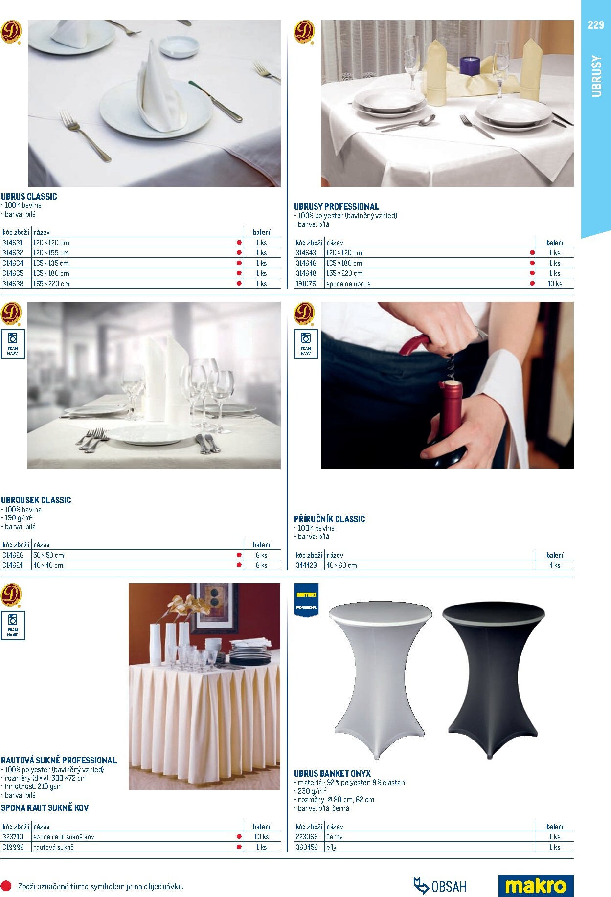makro - Makro - Gastro vybavení a zařízení leták platný od neděle 01.02.2026 do neděle 31.01.2027 - page: 229