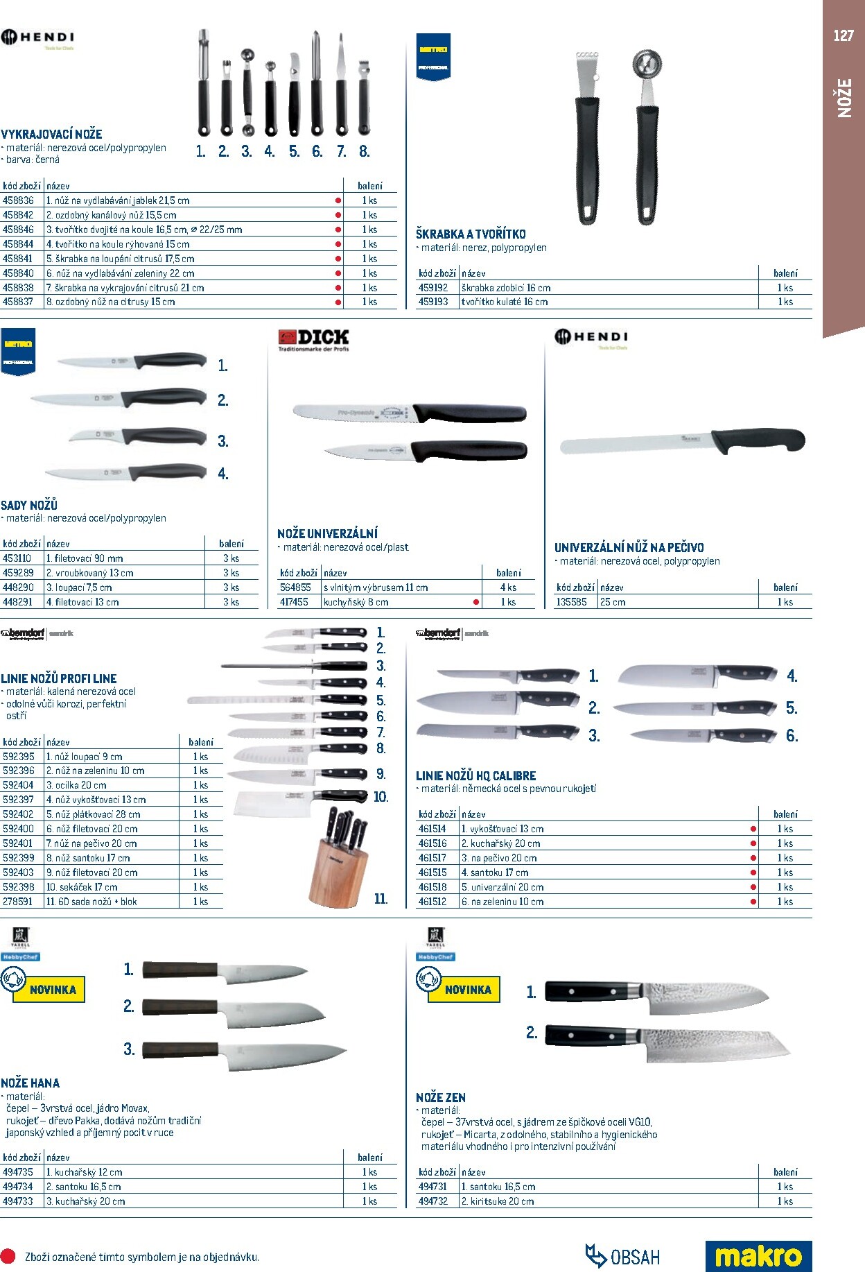 makro - Makro - Gastro vybavení a zařízení leták platný od neděle 01.02.2026 do neděle 31.01.2027 - page: 127