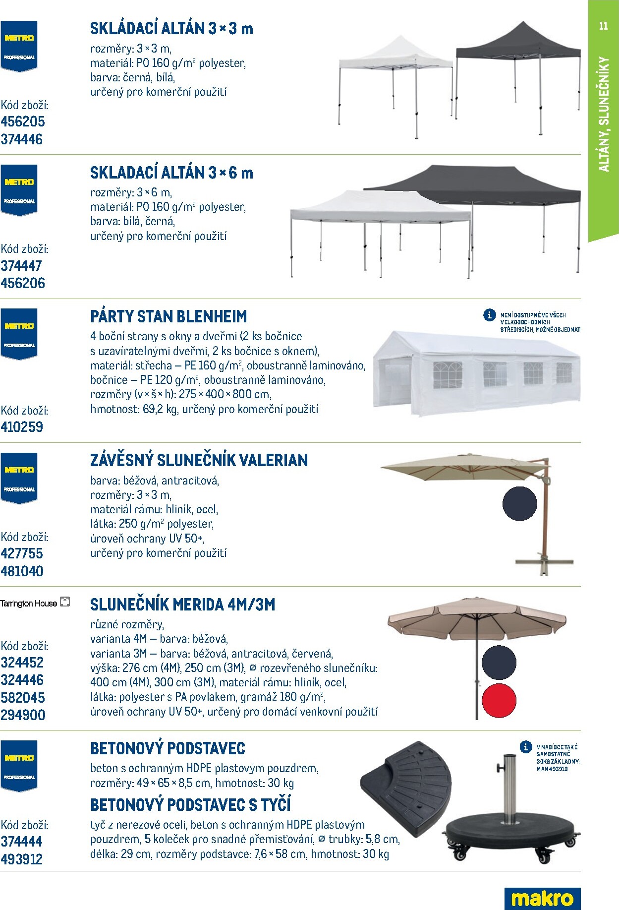 makro - Makro - Venkovní vybavení leták platný od čtvrtka 05.03.2026 do čtvrtka 31.12.2026 - page: 11