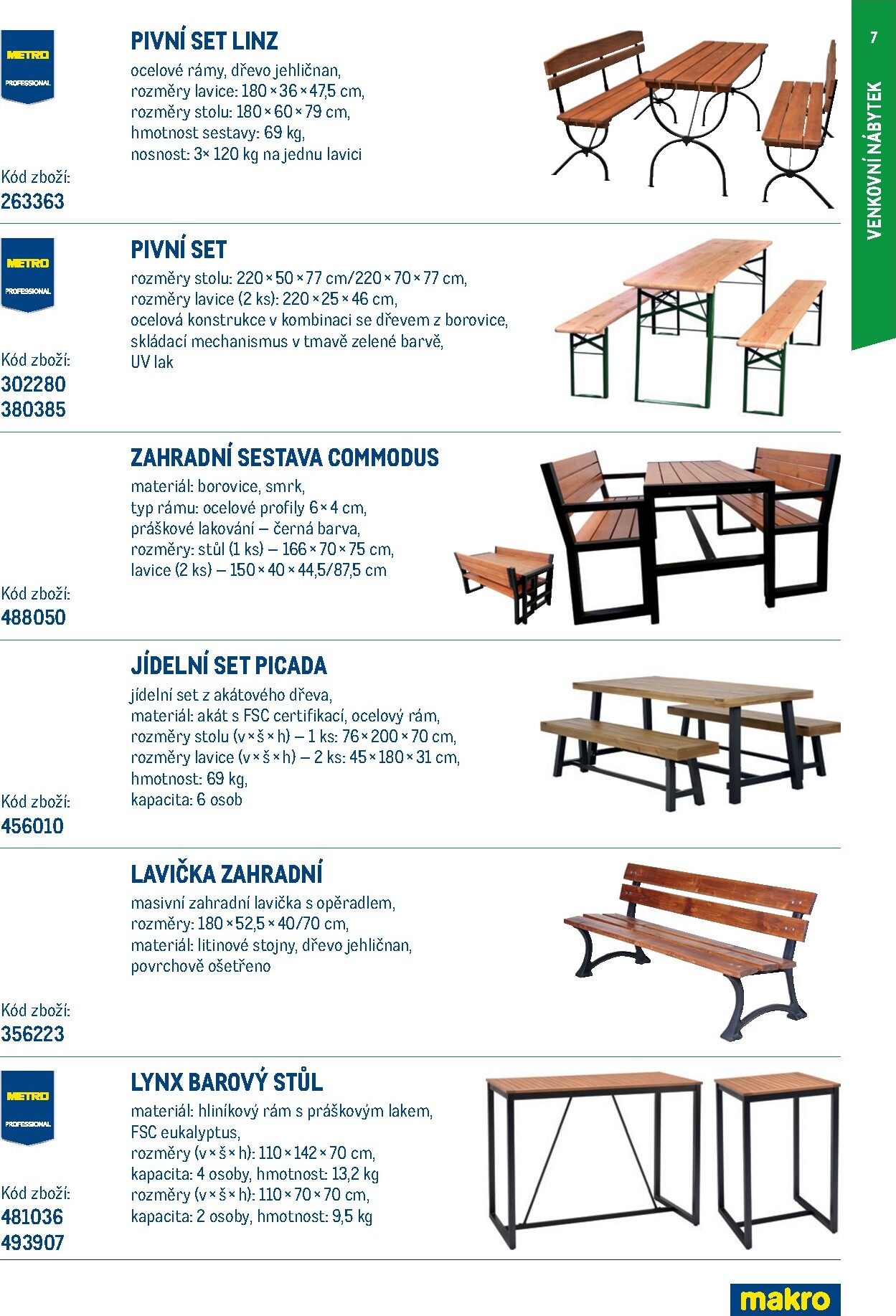 makro - Makro - Venkovní vybavení leták platný od čtvrtka 05.03.2026 do čtvrtka 31.12.2026 - page: 7