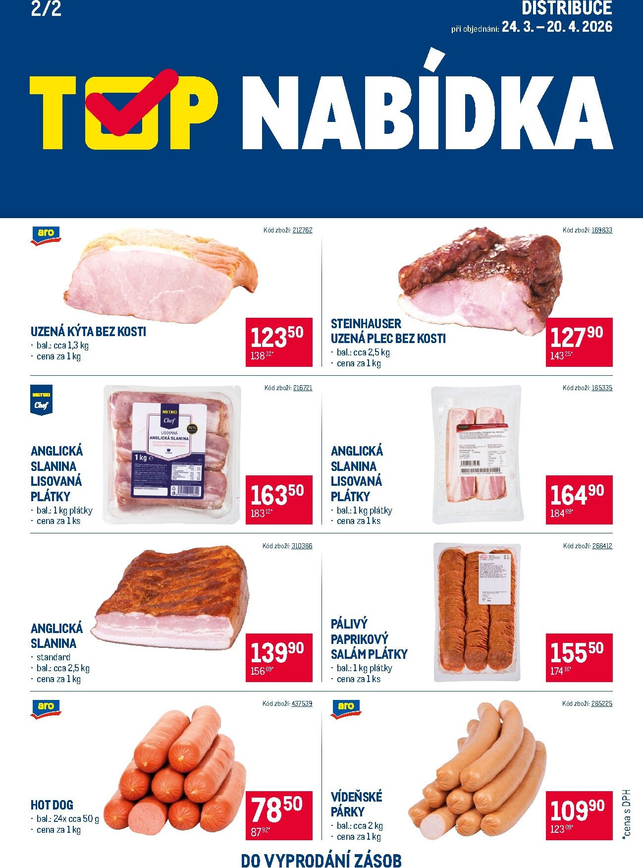 makro - Makro - TOP uzeniny - Distribuce leták platný od úterý 24.03.2026 do pondělí 20.04.2026 - page: 2