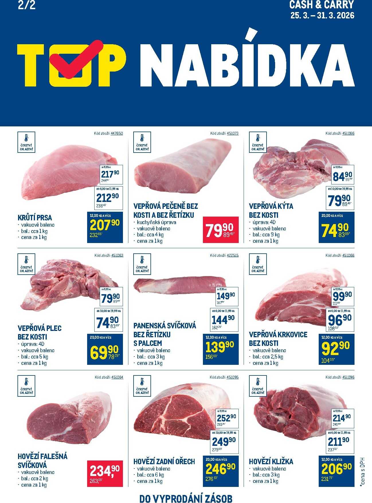 makro - Makro - TOP maso leták platný od středy 25.03.2026 do úterý 31.03.2026 - page: 2