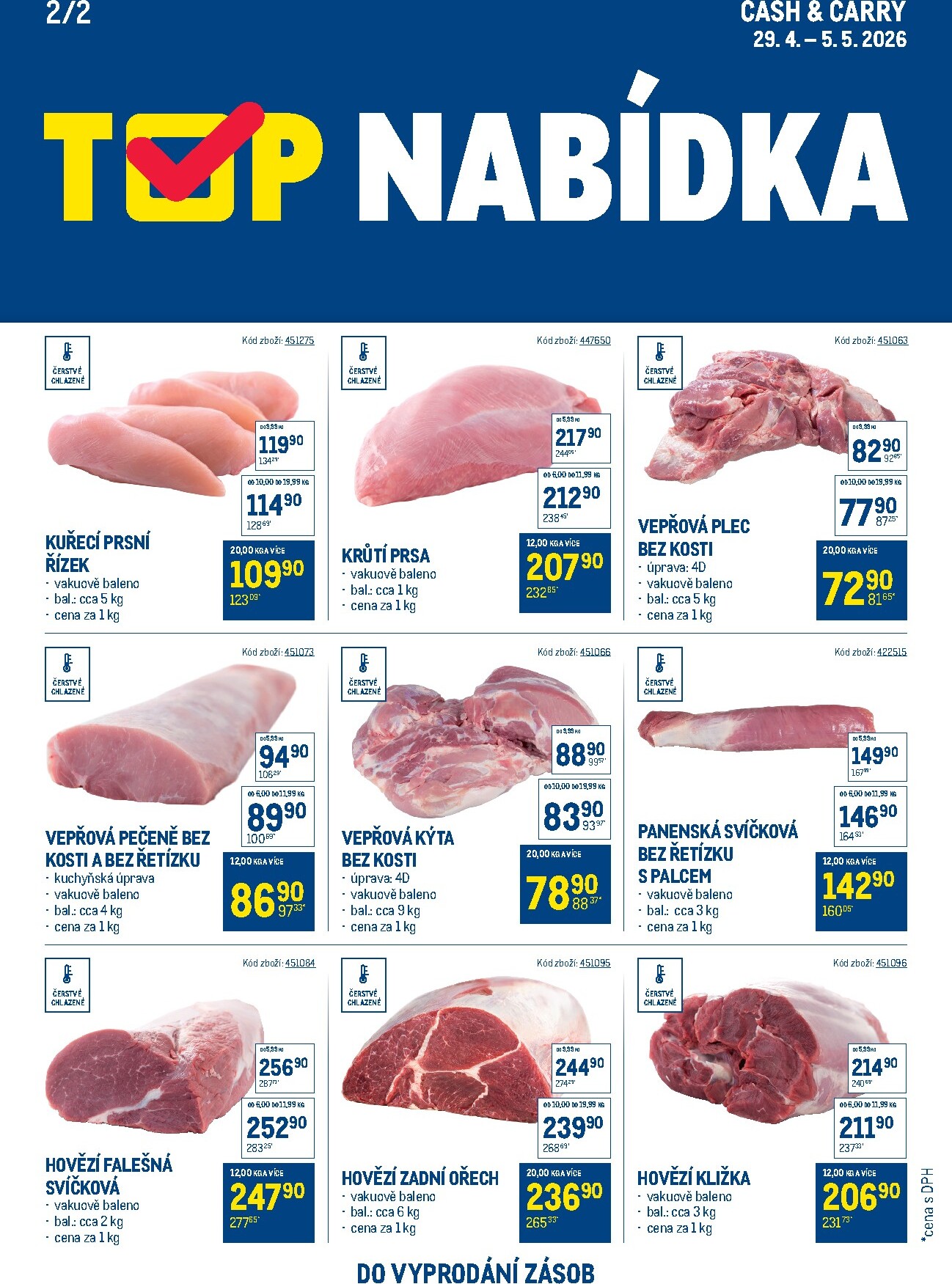 makro - Aktuální Makro - TOP maso leták platný od středy 29.04.2026 do úterý 05.05.2026 - page: 2