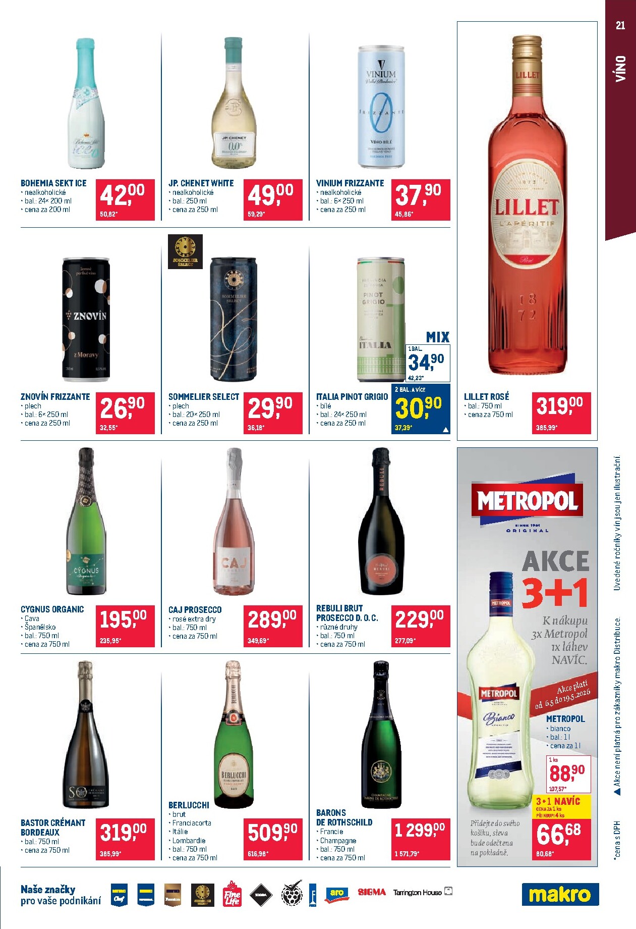 makro - Aktuální Makro - Pro milovníky jídla leták platný od středy 06.05.2026 do úterý 19.05.2026 - page: 21