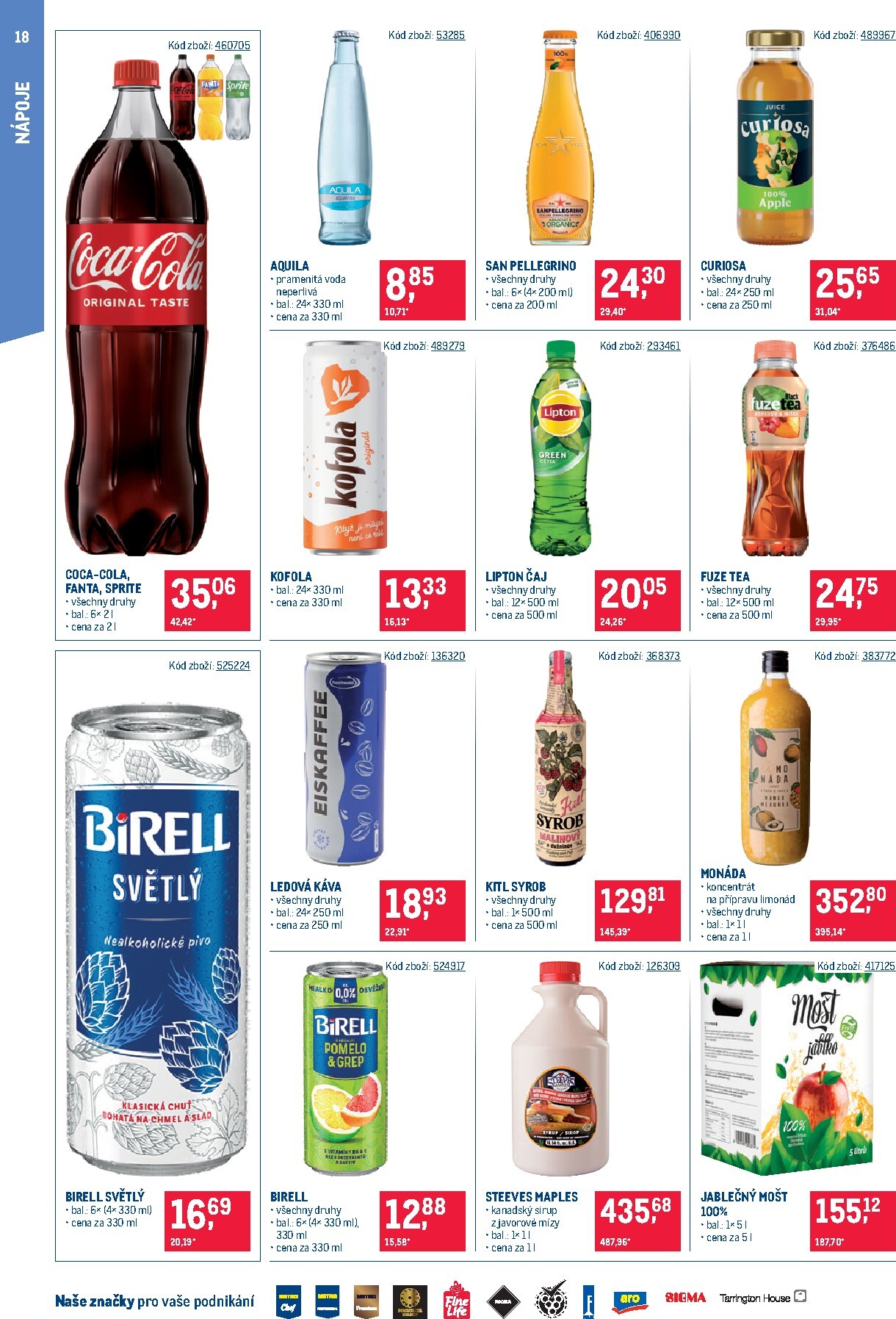 makro - Aktuální Makro - Gastronomie - Distribuce leták platný od úterý 05.05.2026 do pondělí 18.05.2026 - page: 18