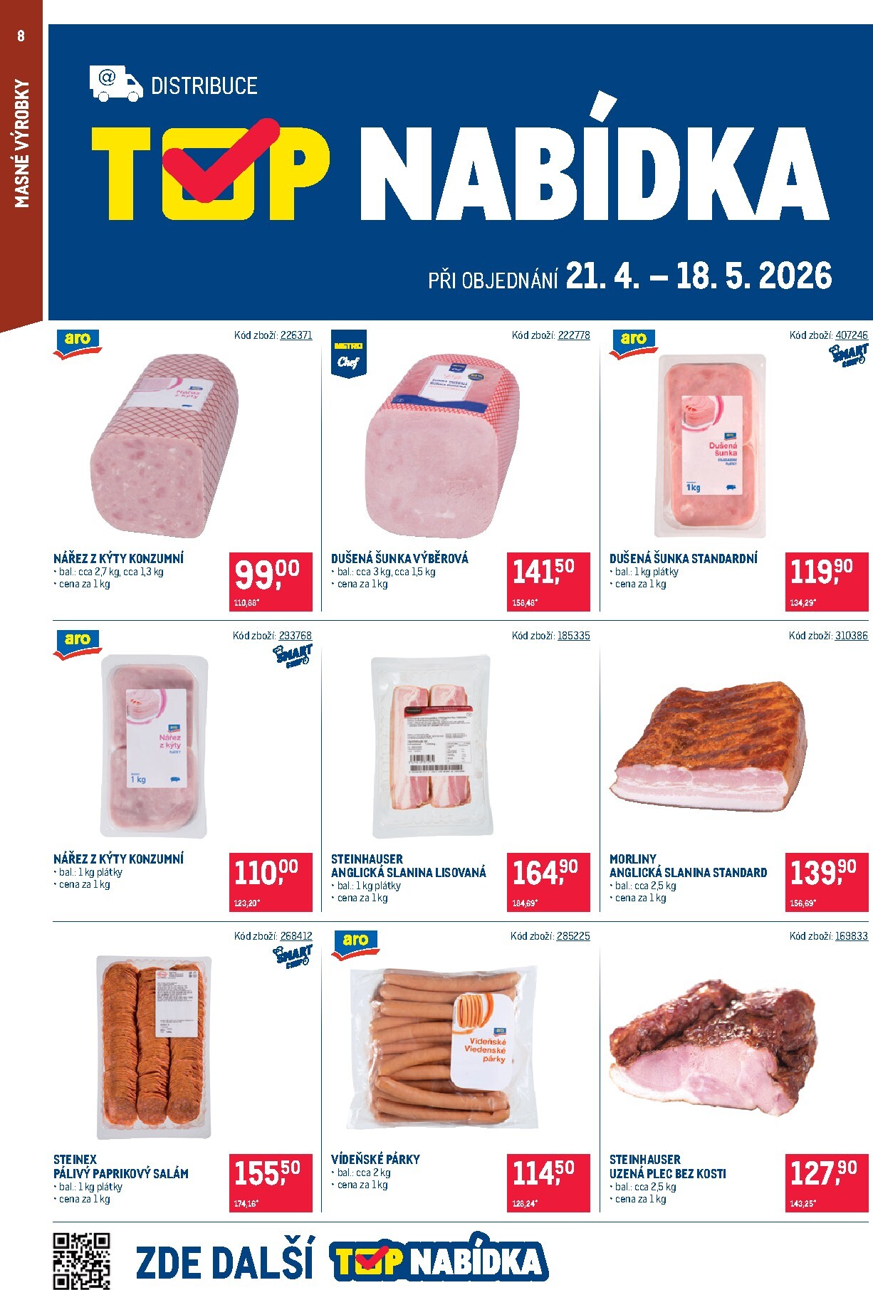 makro - Aktuální Makro - Gastronomie - Distribuce leták platný od úterý 05.05.2026 do pondělí 18.05.2026 - page: 8