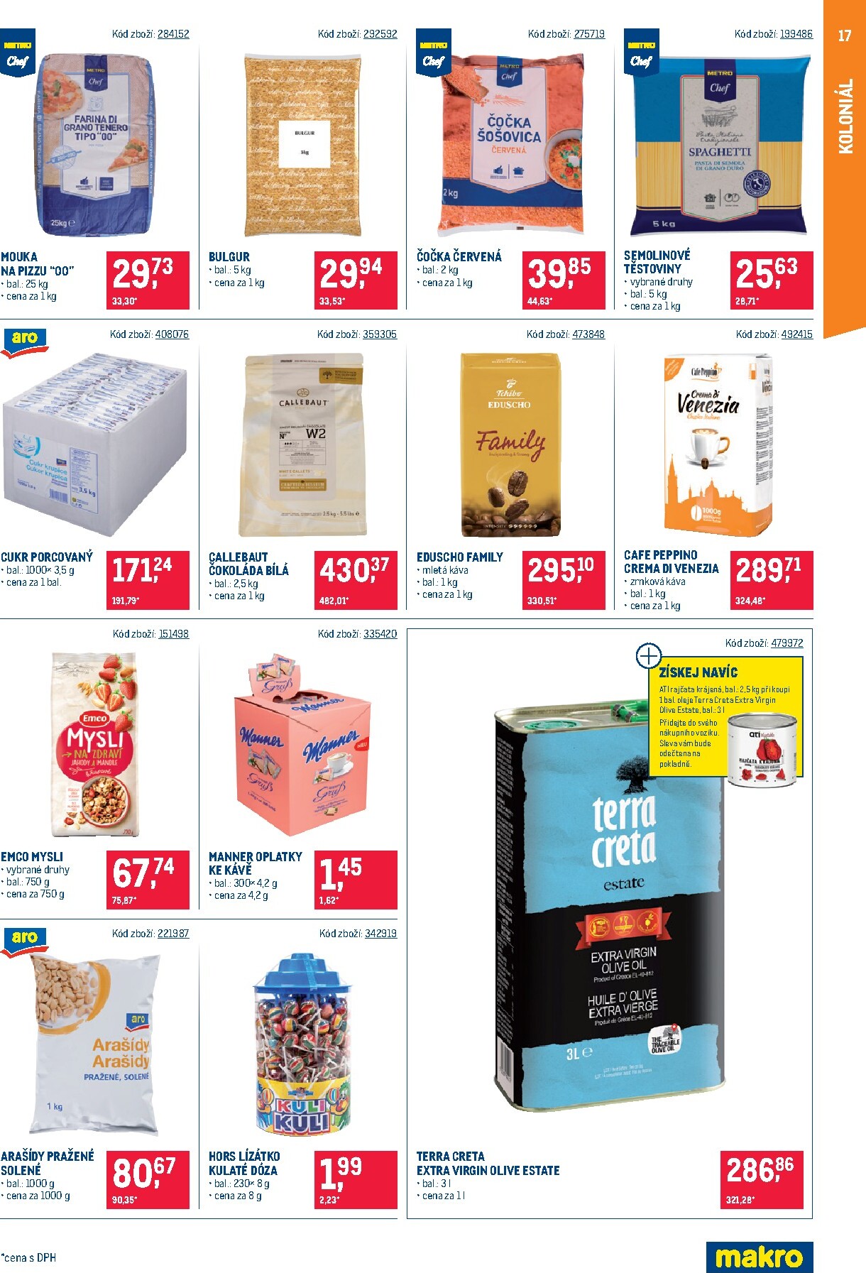 makro - Aktuální Makro - Gastronomie - Distribuce leták platný od úterý 05.05.2026 do pondělí 18.05.2026 - page: 17