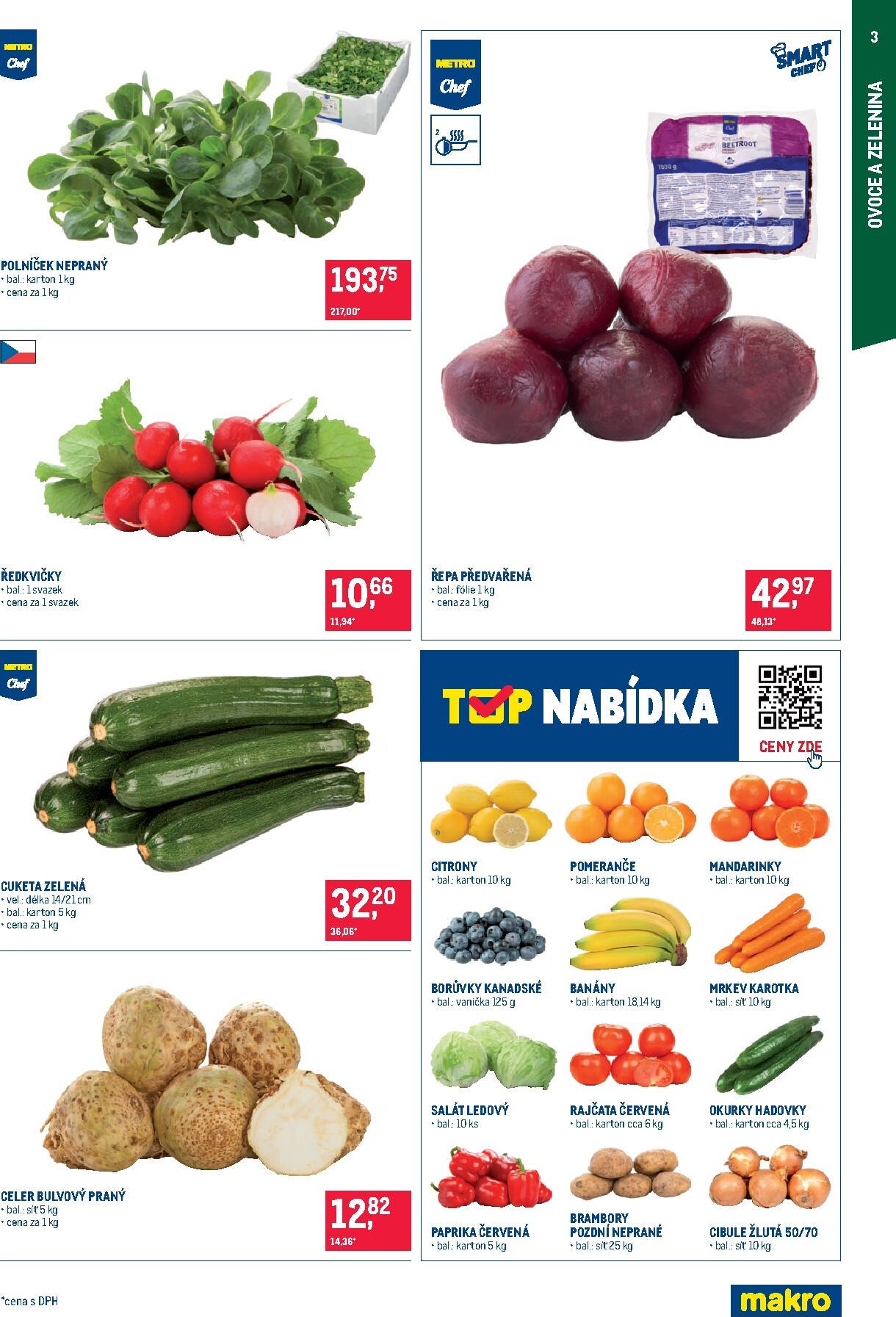makro - Aktuální Makro - Gastronomie - Distribuce leták platný od úterý 05.05.2026 do pondělí 18.05.2026 - page: 3