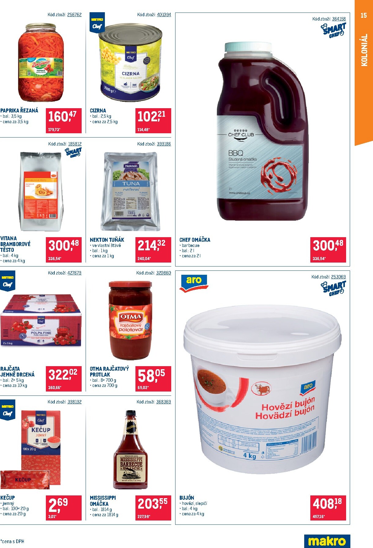 makro - Aktuální Makro - Gastronomie - Distribuce leták platný od úterý 05.05.2026 do pondělí 18.05.2026 - page: 15