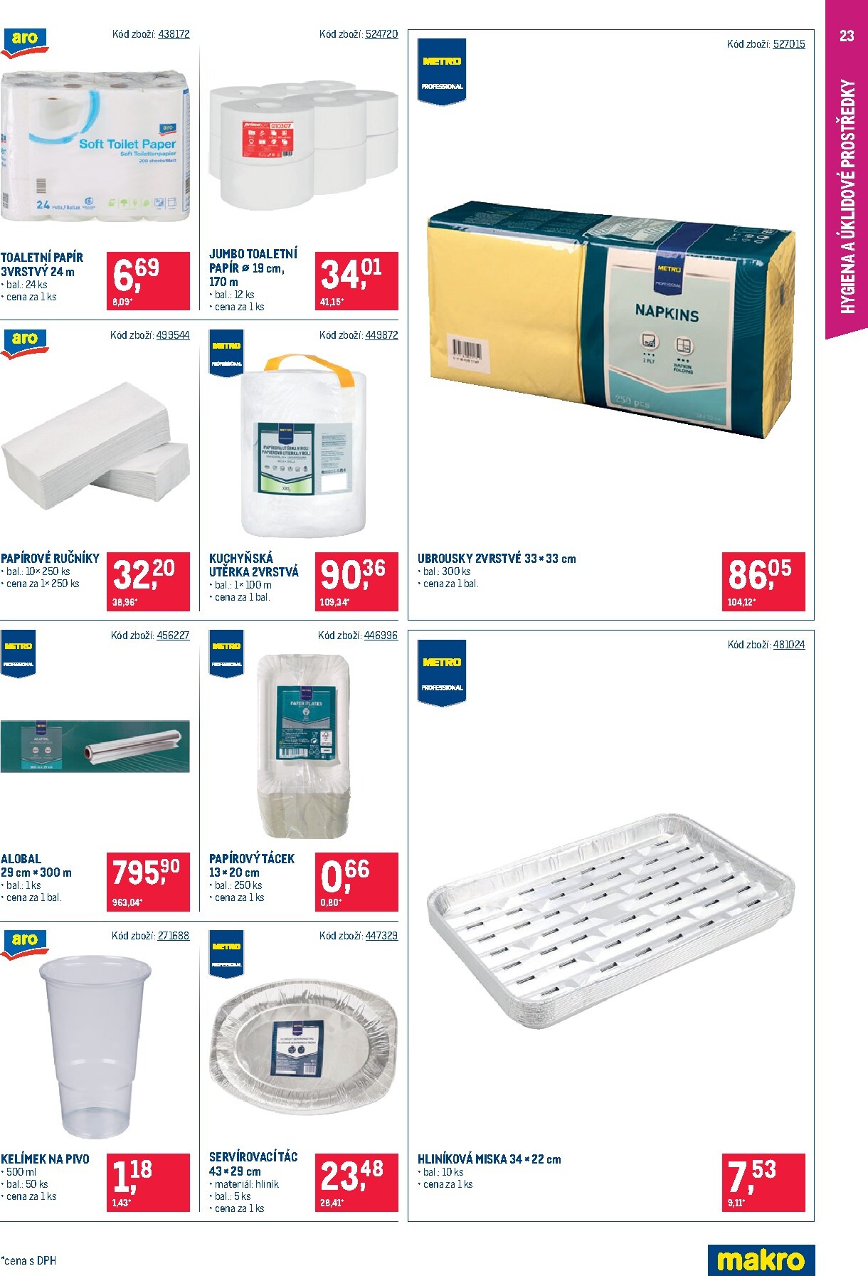 makro - Aktuální Makro - Gastronomie - Distribuce leták platný od úterý 05.05.2026 do pondělí 18.05.2026 - page: 23