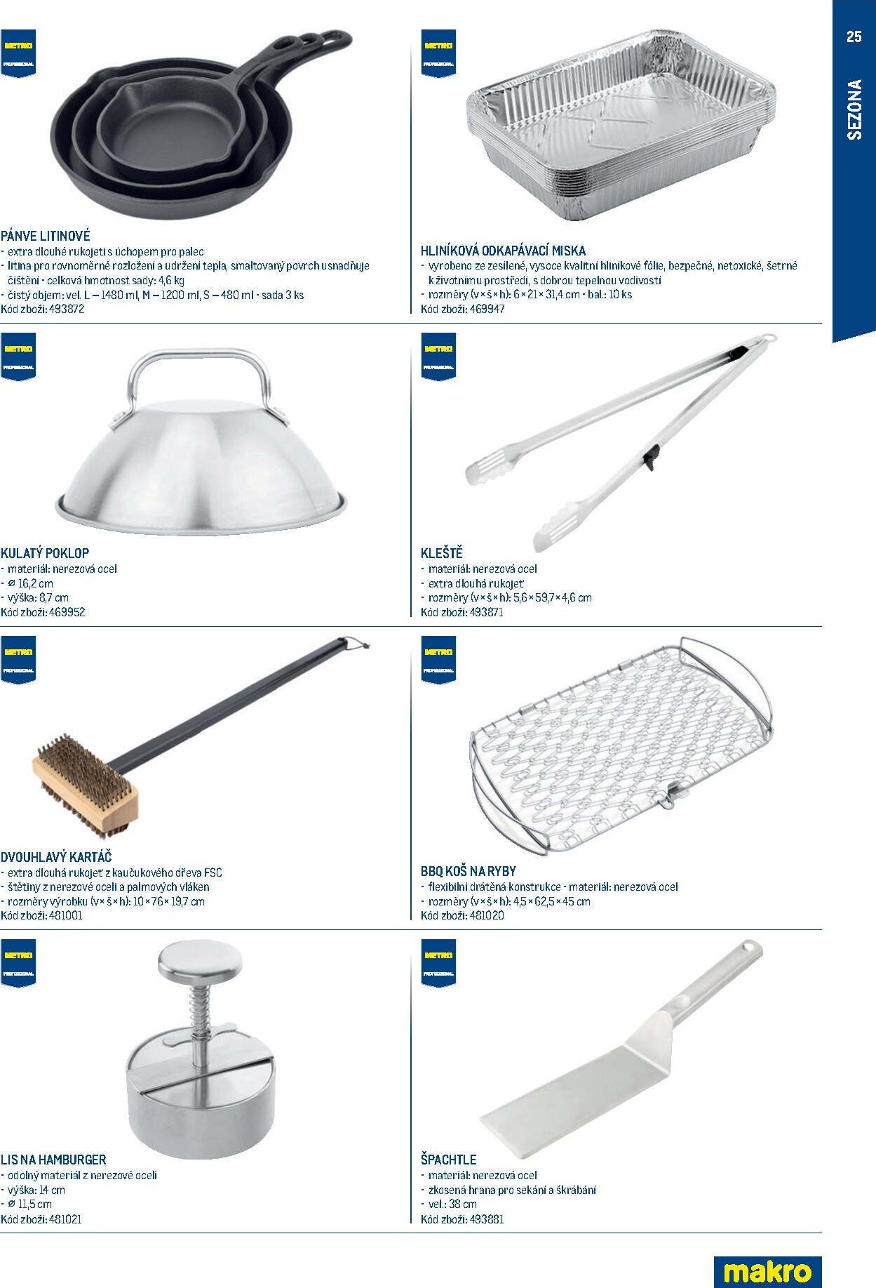 makro - Aktuální Makro - Letní sezona leták platný od čtvrtka 14.05.2026 do neděle 20.09.2026 - page: 25