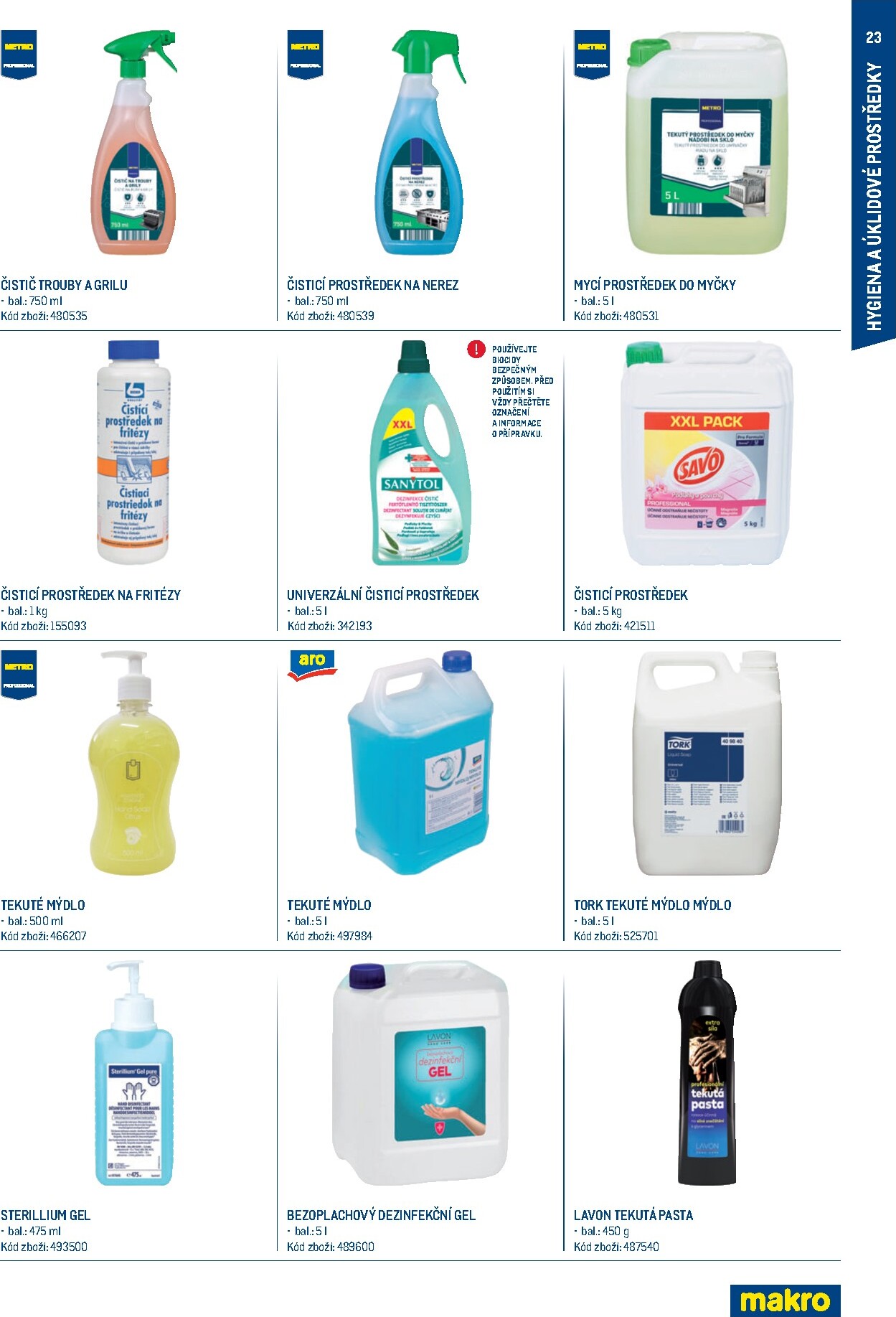 makro - Aktuální Makro - Letní sezona leták platný od čtvrtka 14.05.2026 do neděle 20.09.2026 - page: 23