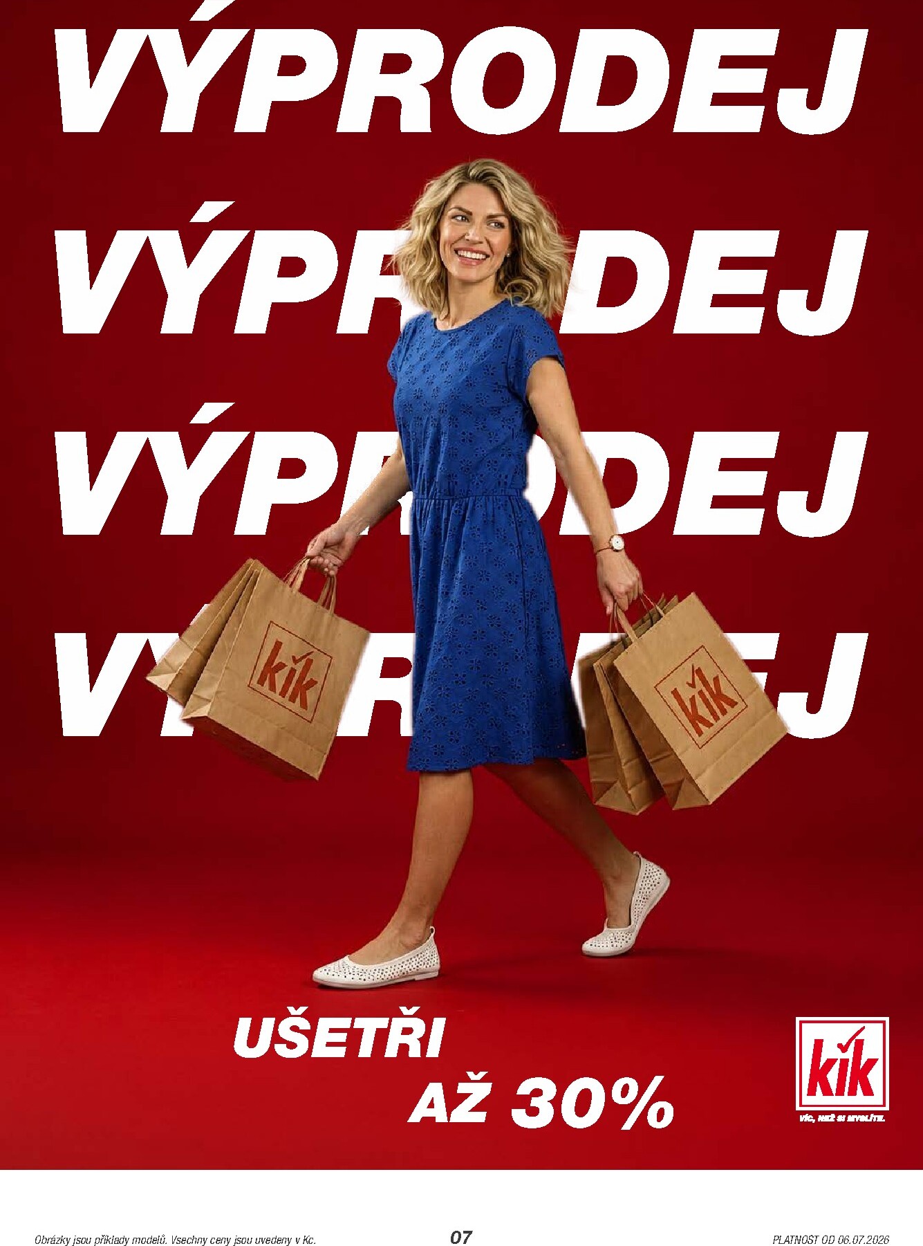 kik - KiK leták na příští týden od pondělí 06.07.2026 do neděle 02.08.2026 - page: 7