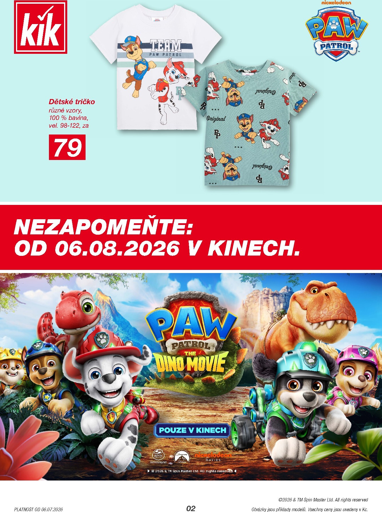 kik - KiK leták na příští týden od pondělí 06.07.2026 do neděle 02.08.2026 - page: 2