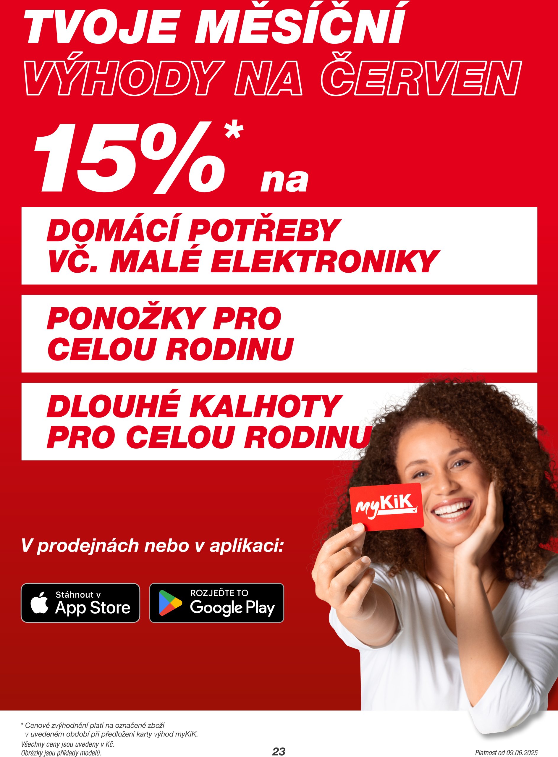 kik - Leták Kik - Kik.cz od 09.06. do 11.07. - page: 23
