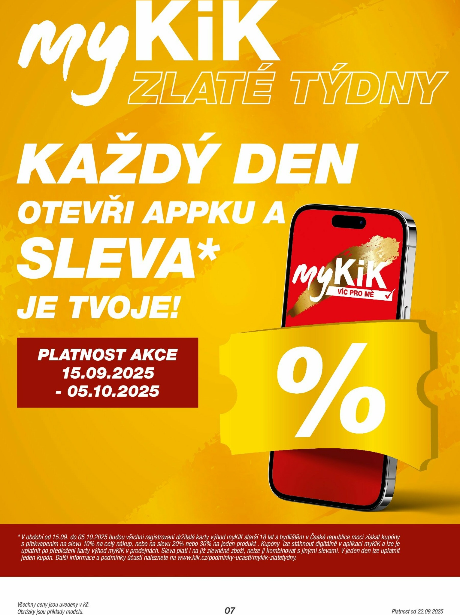 kik - Leták Kik od 22.09. do 24.10. - page: 7