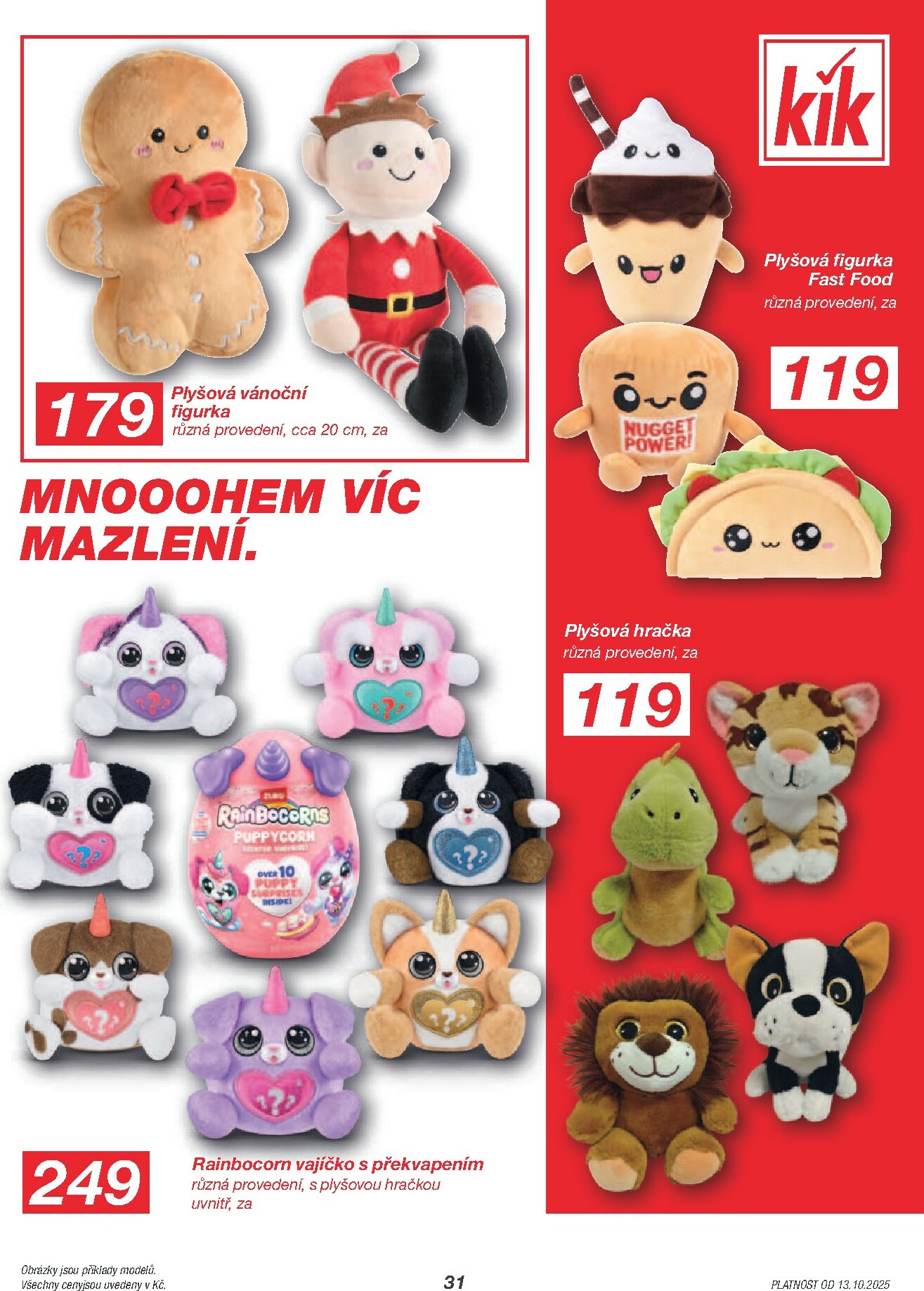 kik - Aktuální leták Kik od 13.10. do 02.11. - page: 31