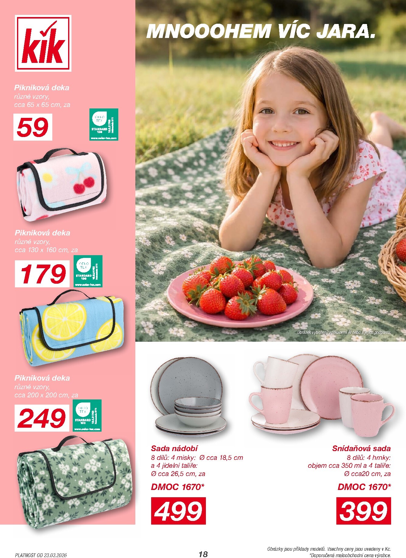 kik - KiK leták platný od pondělí 23.03.2026 do neděle 19.04.2026 - page: 18