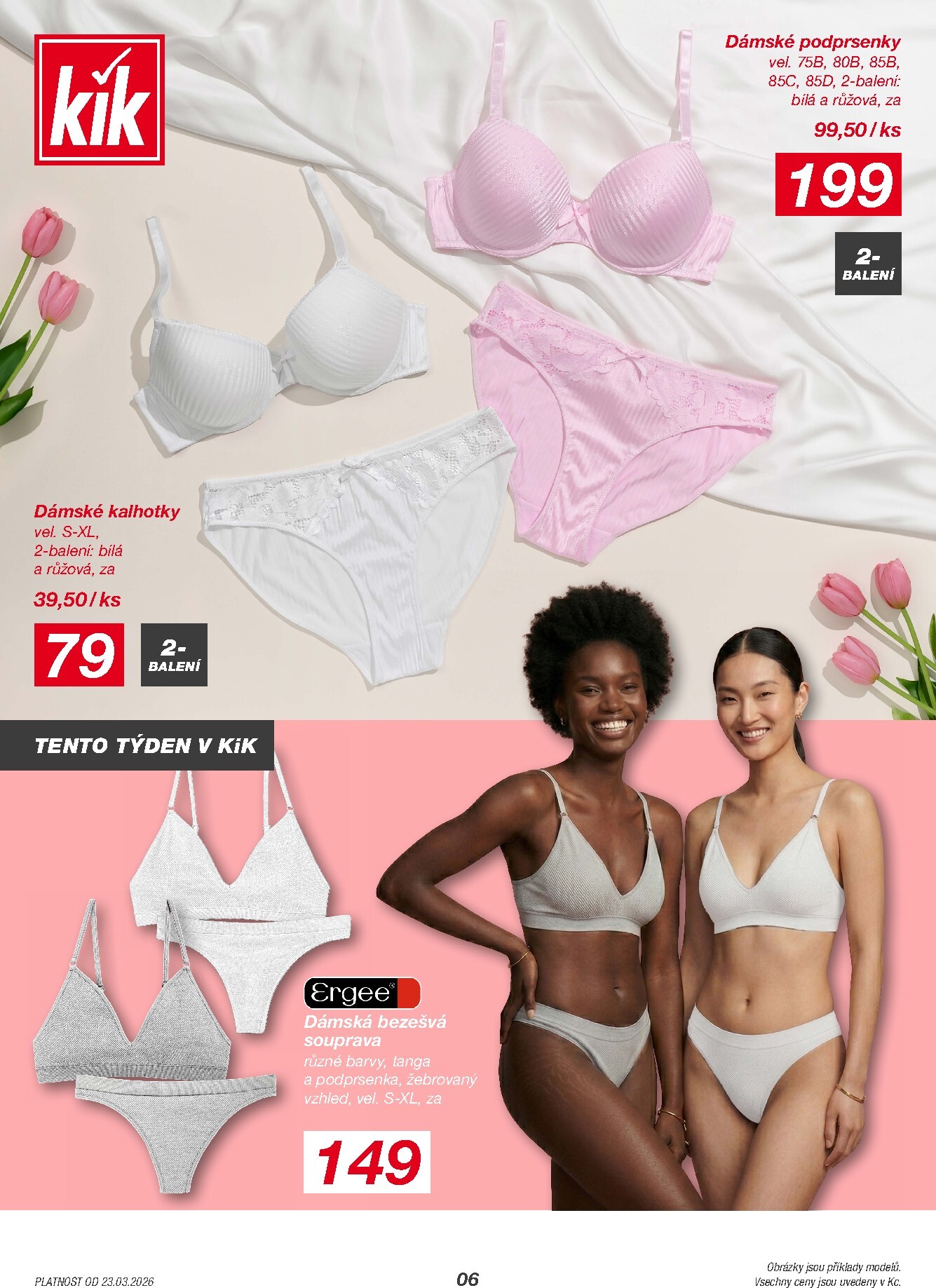 kik - KiK leták platný od pondělí 23.03.2026 do neděle 19.04.2026 - page: 6
