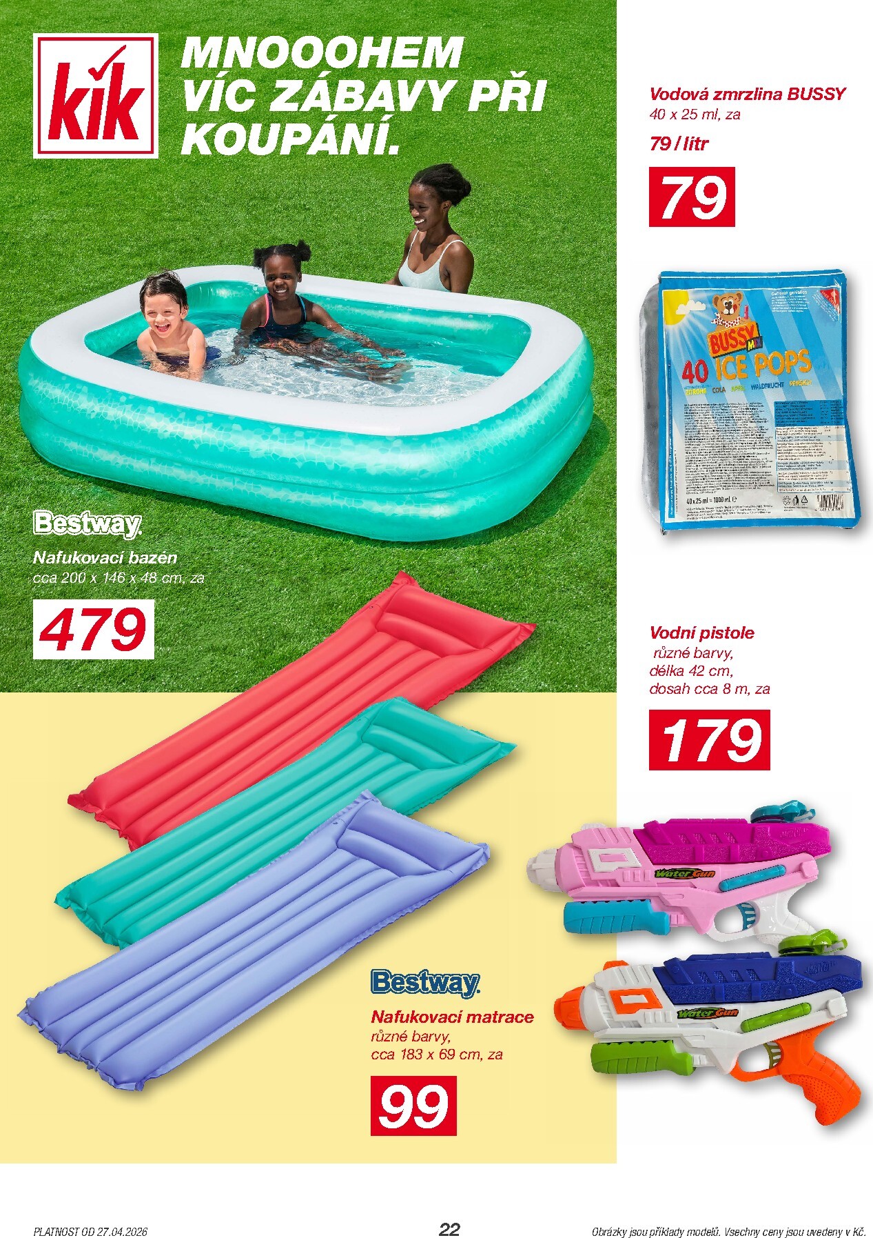 kik - KiK leták na příští týden od pondělí 27.04.2026 do neděle 24.05.2026 - page: 22