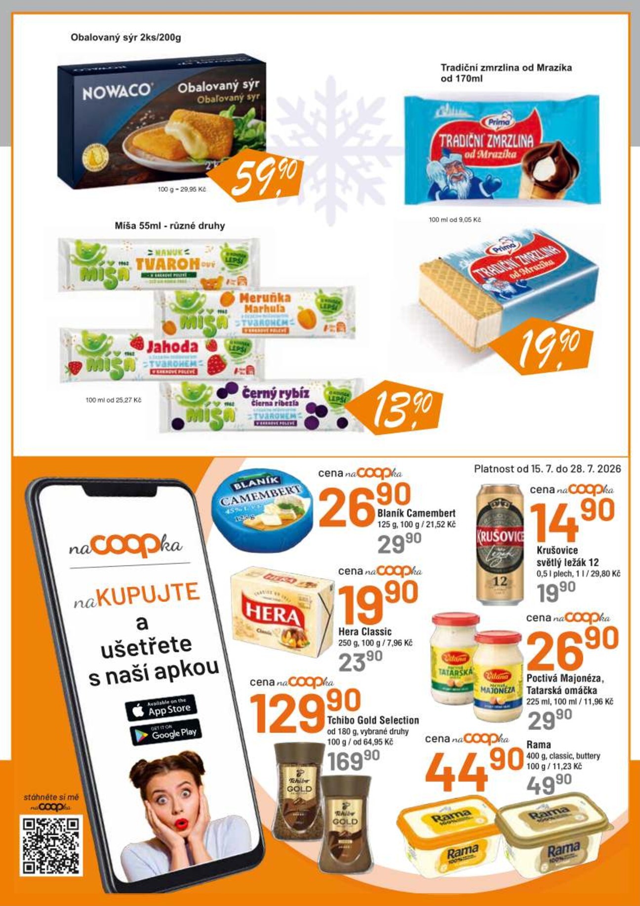 coop - Aktuální Coop leták platný od středy 15.07.2026 do úterý 28.07.2026 - page: 4