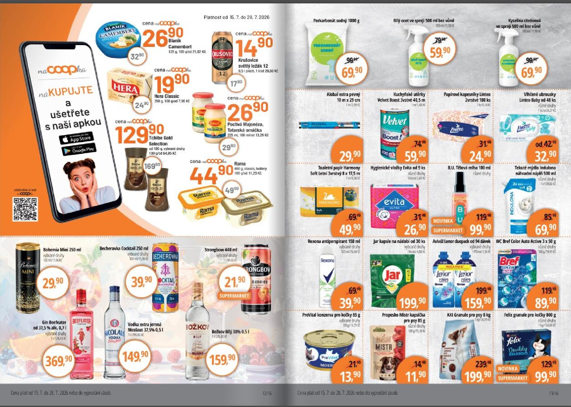coop - Aktuální Coop Jednota Mikulov leták platný od středy 15.07.2026 do úterý 28.07.2026 - page: 7