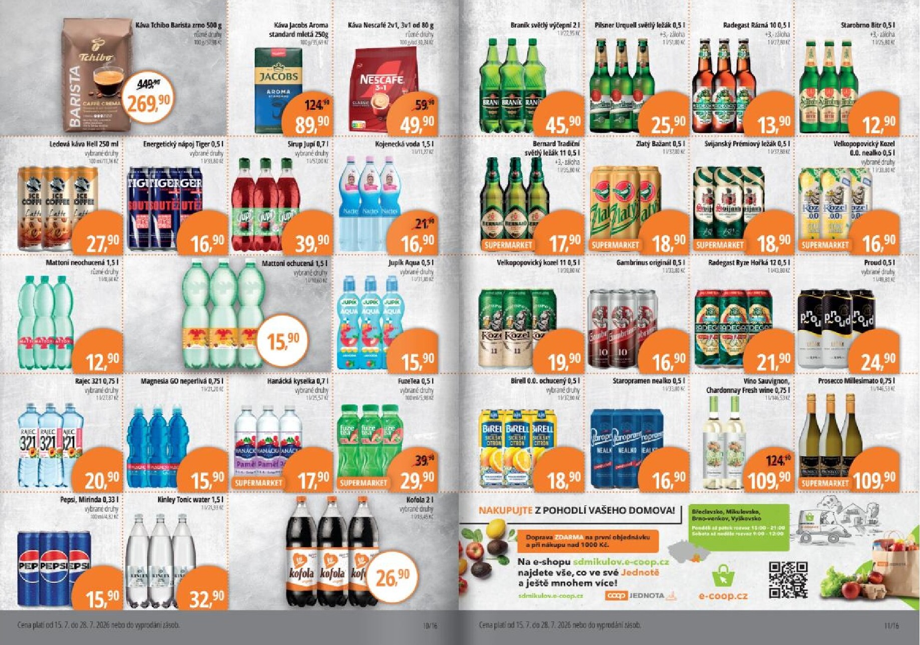 coop - Aktuální Coop Jednota Mikulov leták platný od středy 15.07.2026 do úterý 28.07.2026 - page: 6