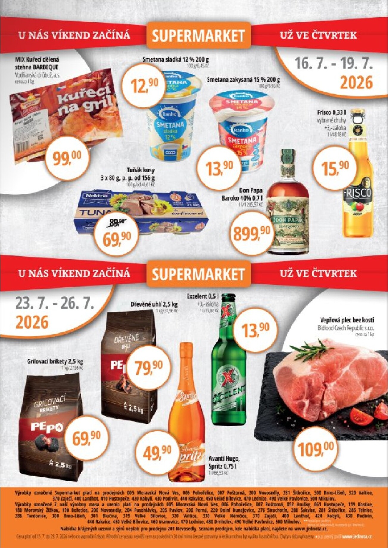 coop - Aktuální Coop Jednota Mikulov leták platný od středy 15.07.2026 do úterý 28.07.2026 - page: 9